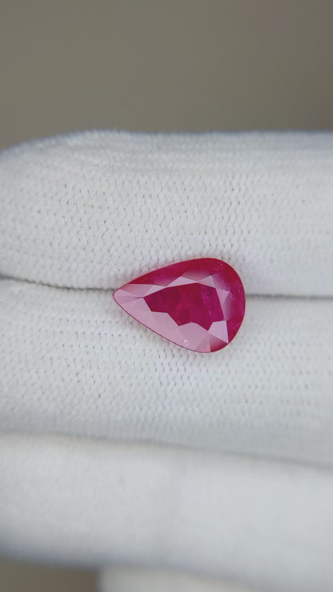 2.91 Ct. Ruby from Mozambique Size Video