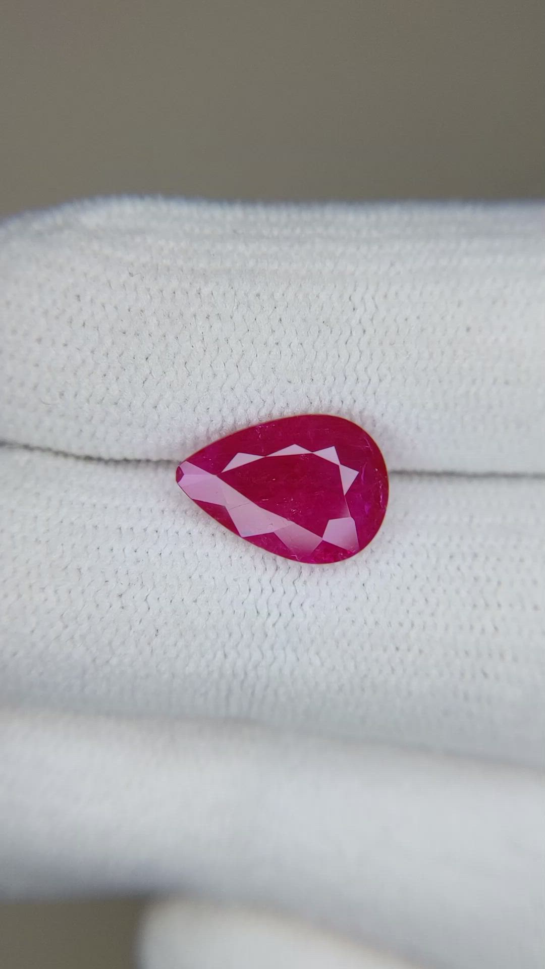 2.38 Ct. Ruby from Mozambique Size Video
