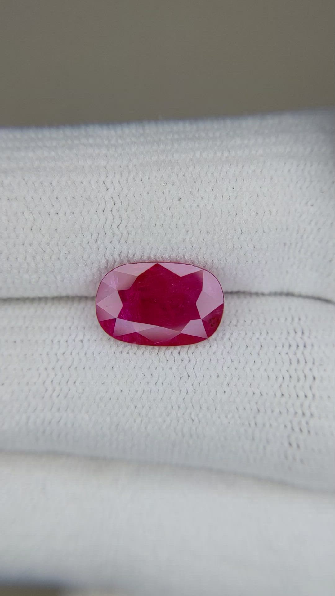 2.58 Ct. Ruby from Mozambique Size Video