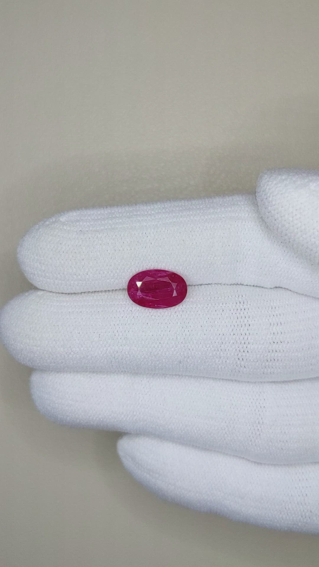 2.32 Ct. Ruby from Mozambique Size Video