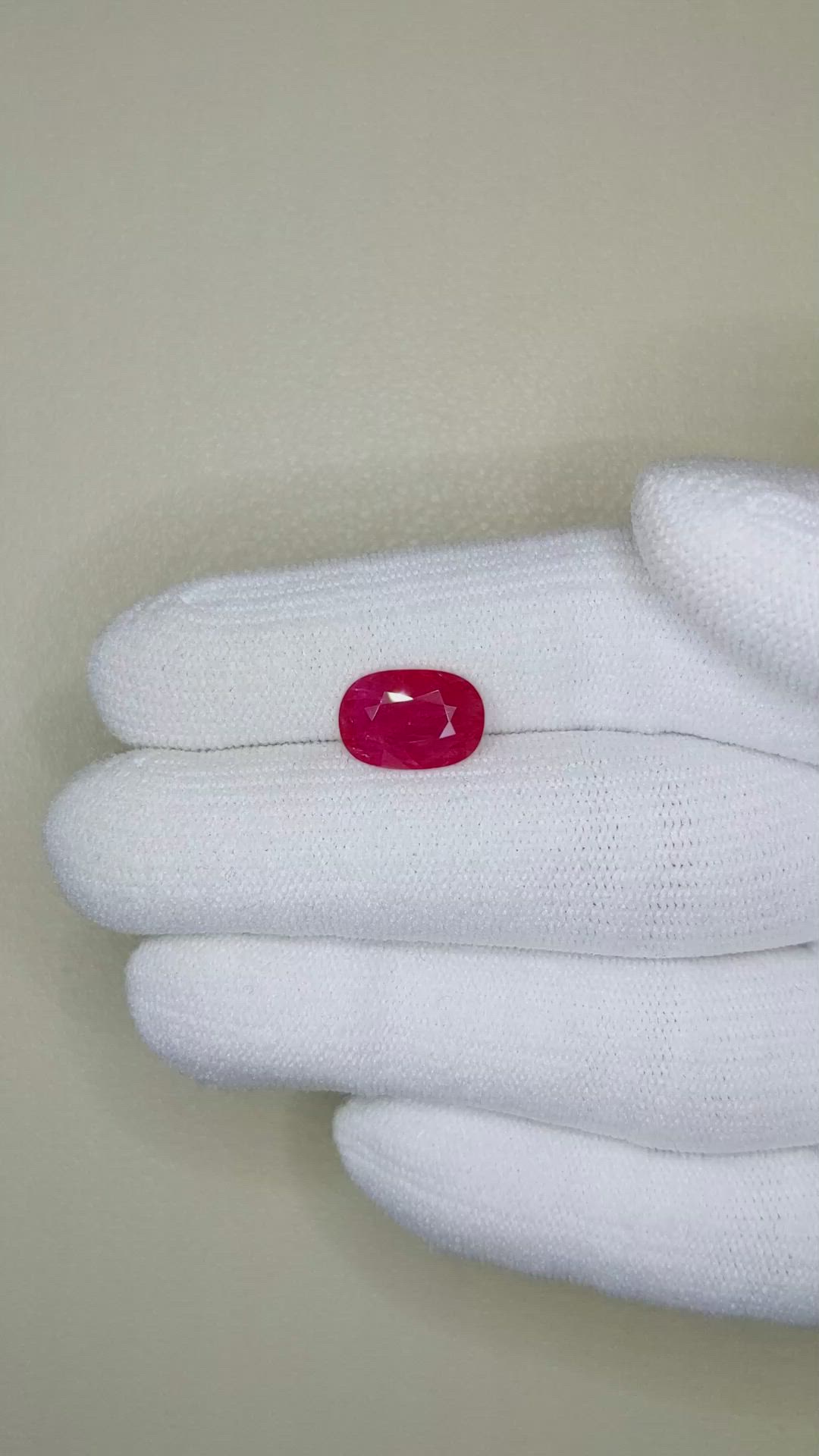 2.41 Ct. Ruby from Mozambique Size Video