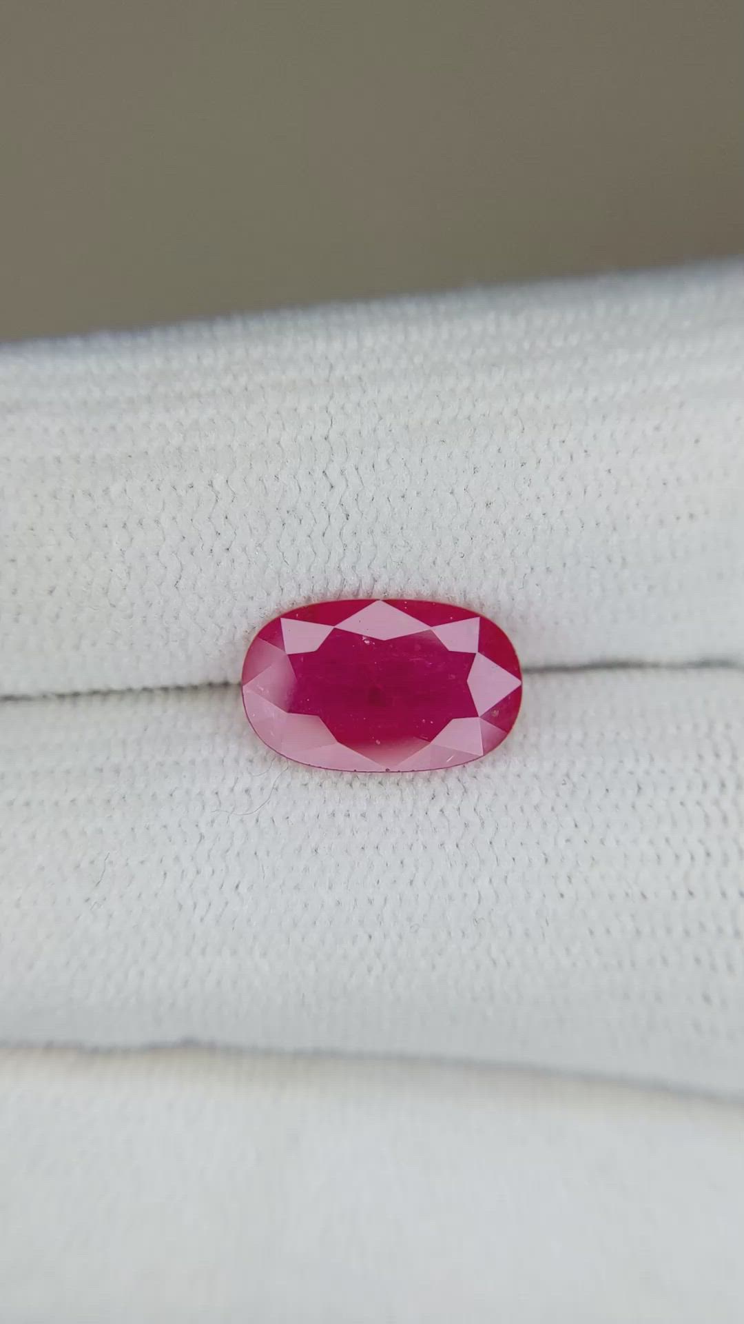 2.08 Ct. Ruby from Mozambique Size Video