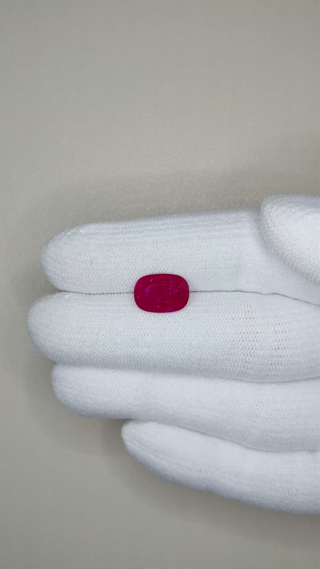 3.04 Ct. Ruby from Mozambique Size Video