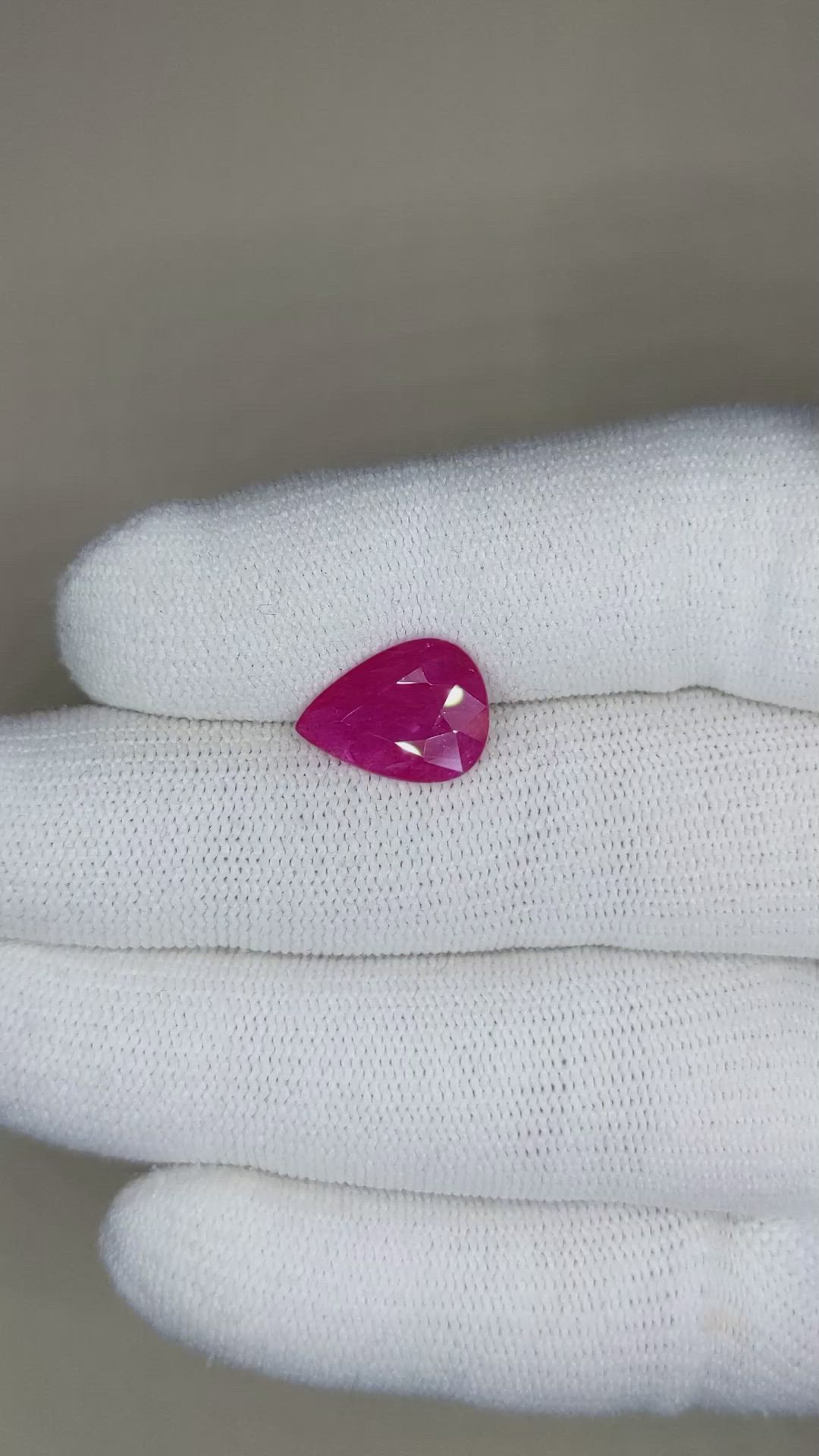 3.99 Ct. Ruby from Mozambique Size Video