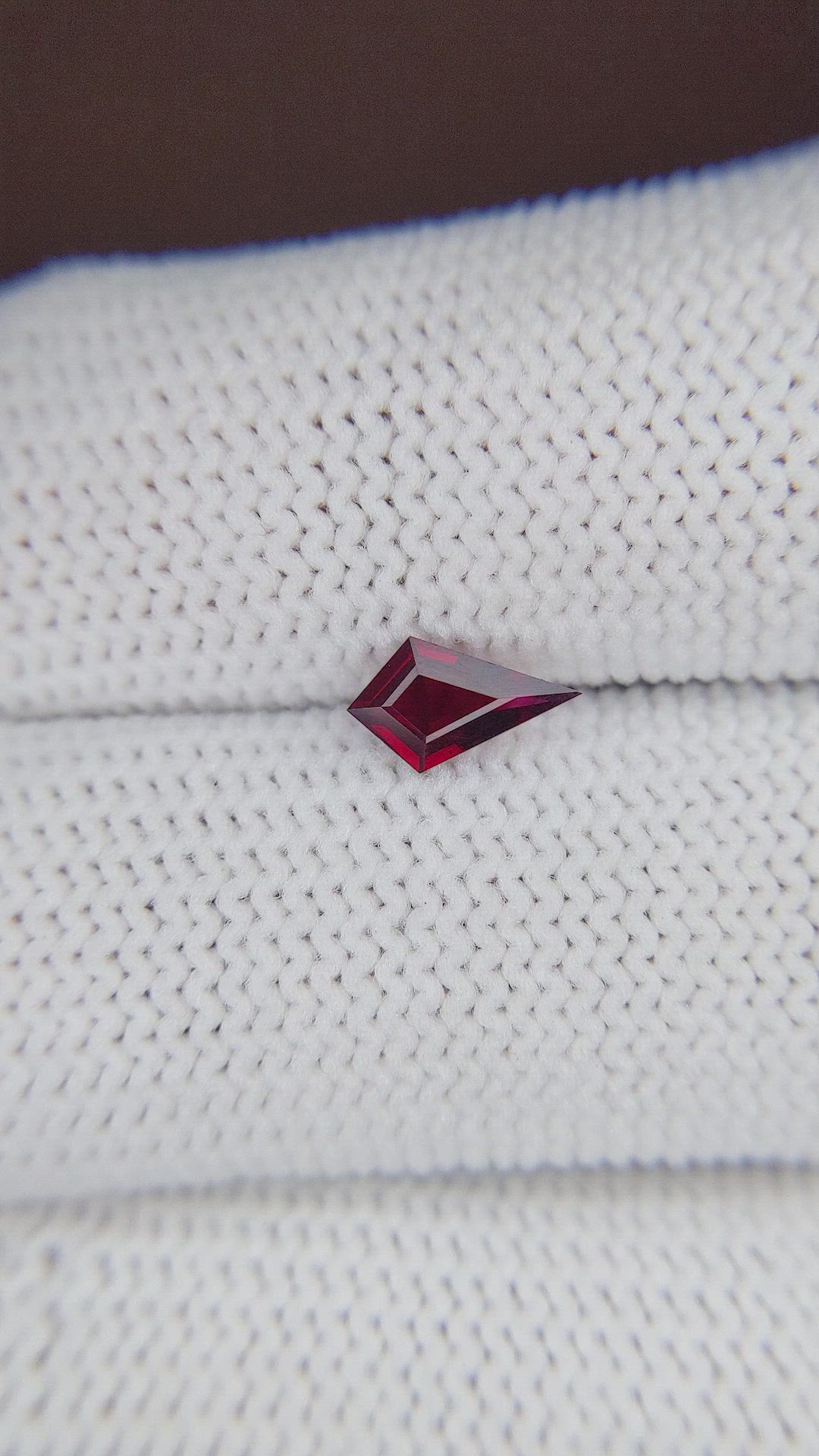 0.45 Ct. Ruby from Madagascar Size Video