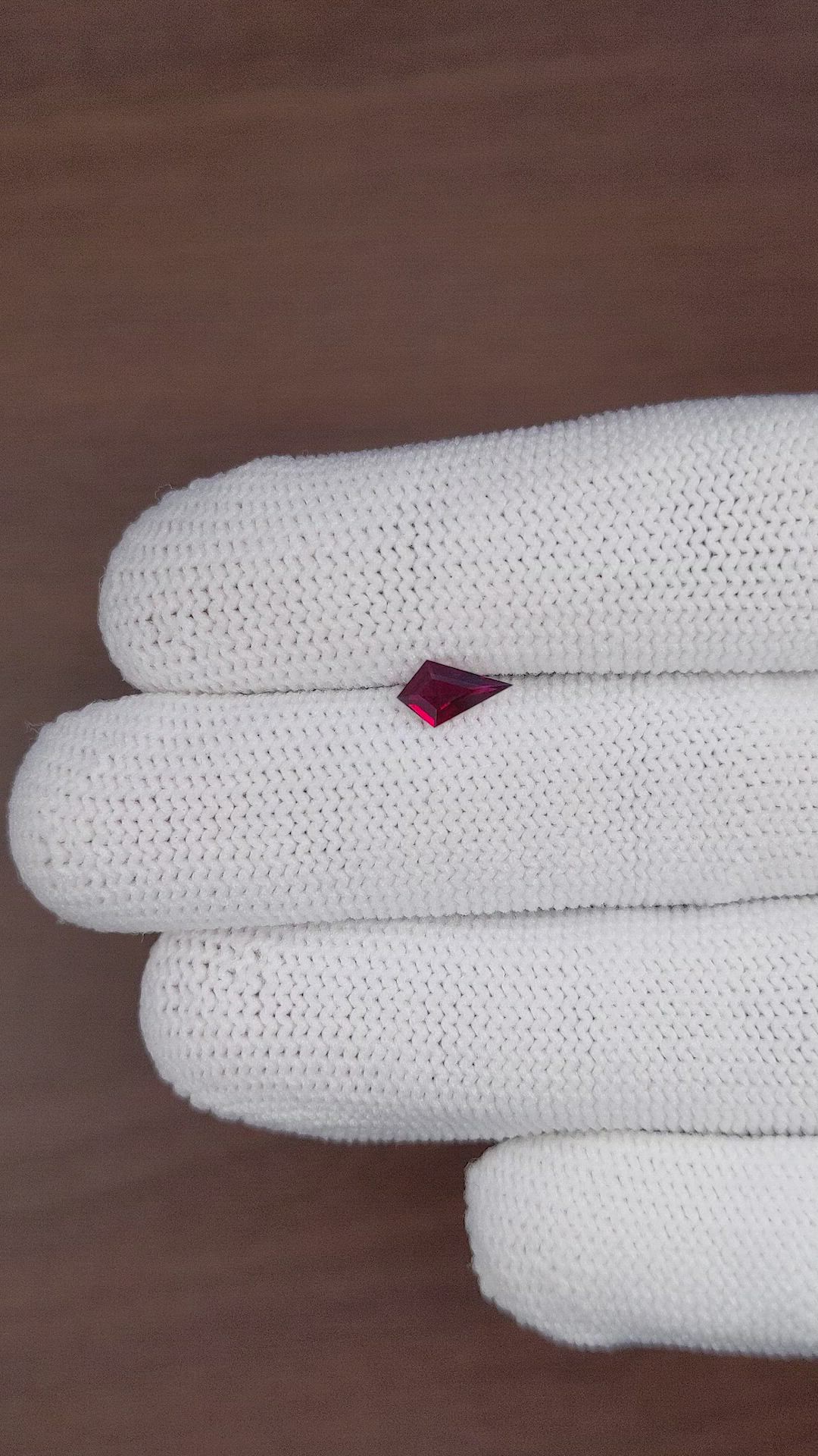 0.45 Ct. Ruby from Madagascar Size Video