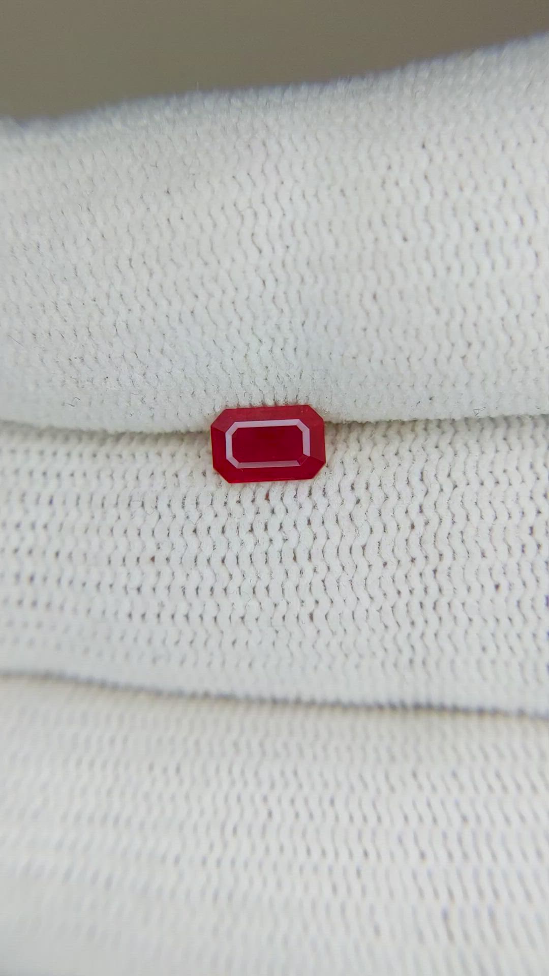 0.60 Ct. Ruby from Mozambique Size Video