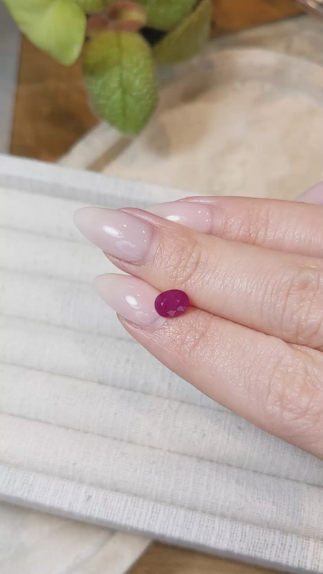 1.35 Ct. Ruby from Burma (Myanmar) Size Video