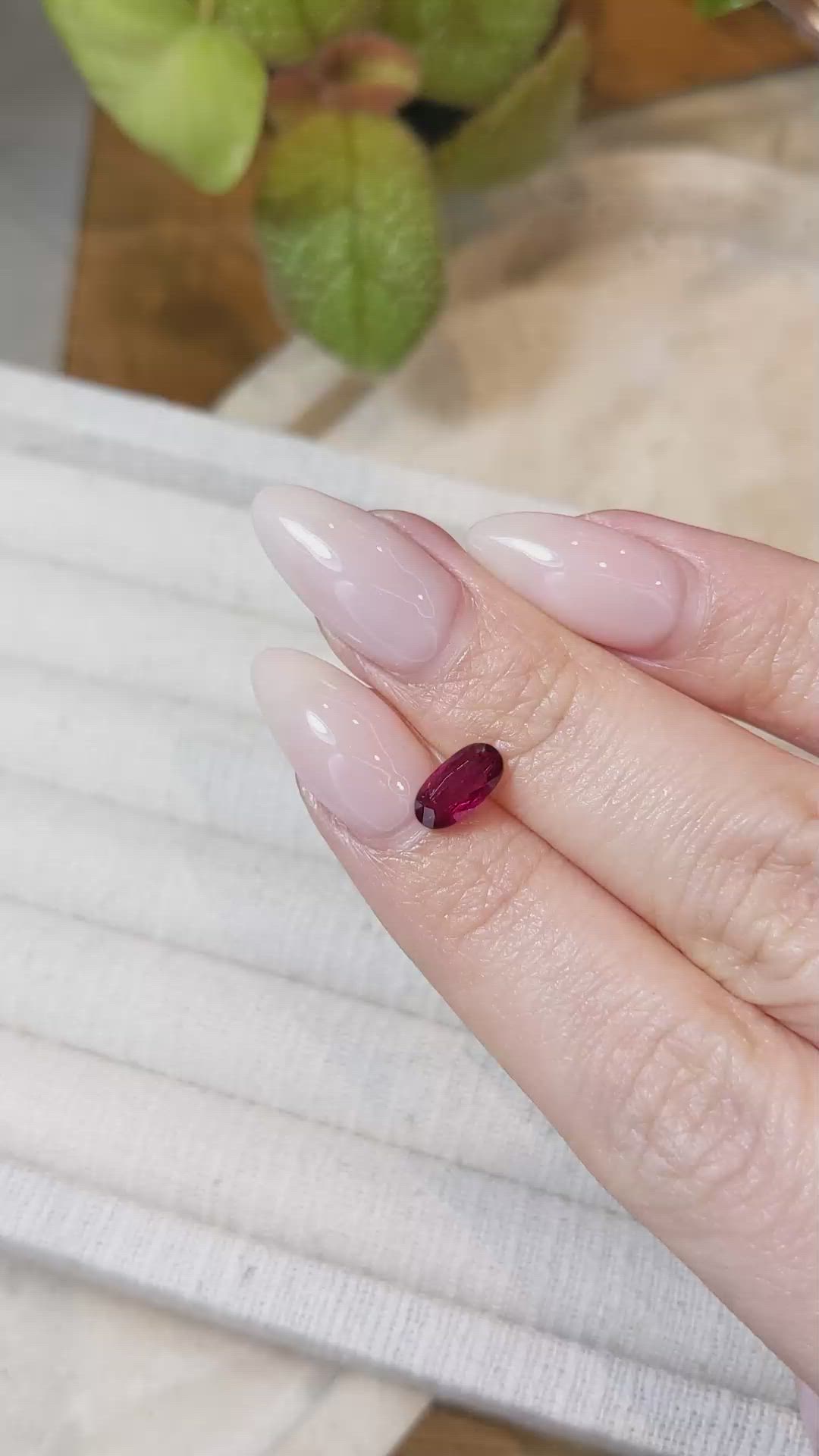 1.04 Ct. Ruby from Thailand Size Video