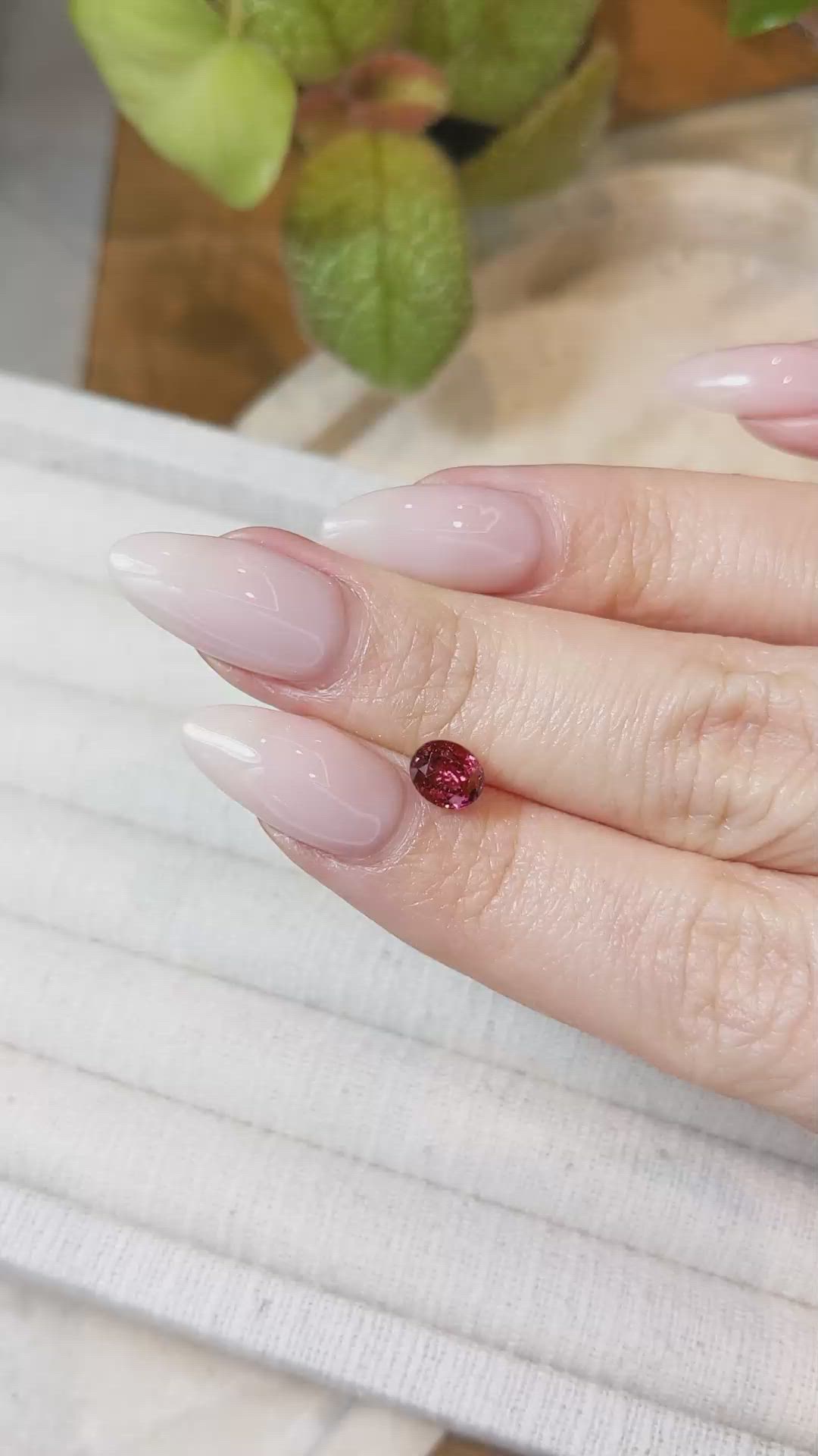 1.34 Ct. Ruby from Mozambique Size Video