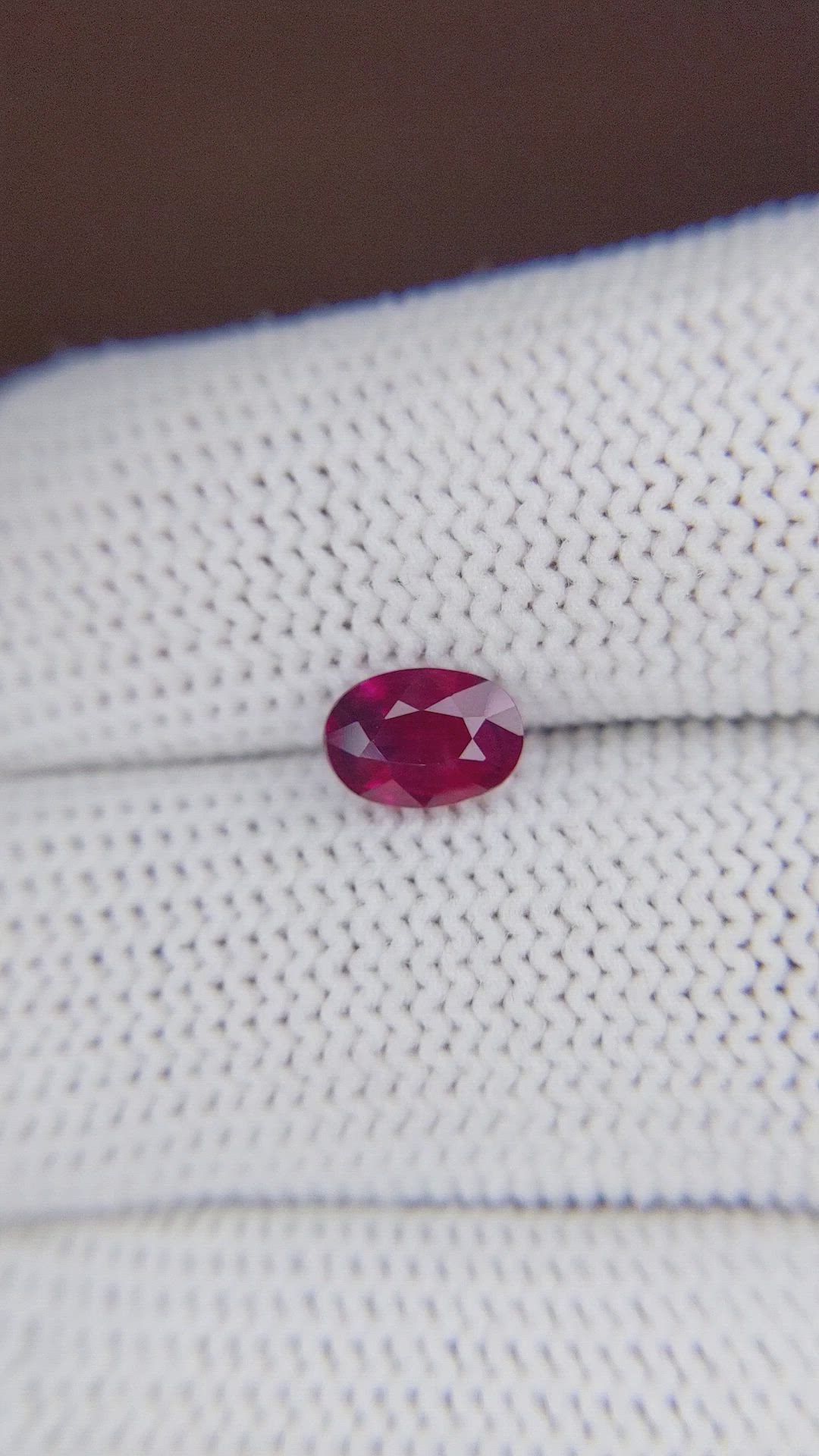 1.20 Ct. Ruby from Burma (Myanmar) Size Video