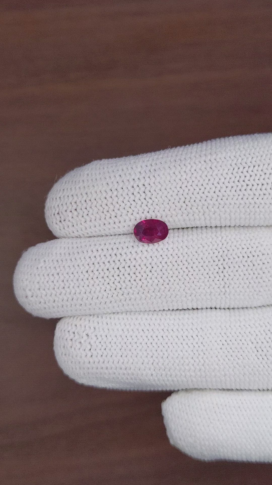 1.20 Ct. Ruby from Burma (Myanmar) Size Video