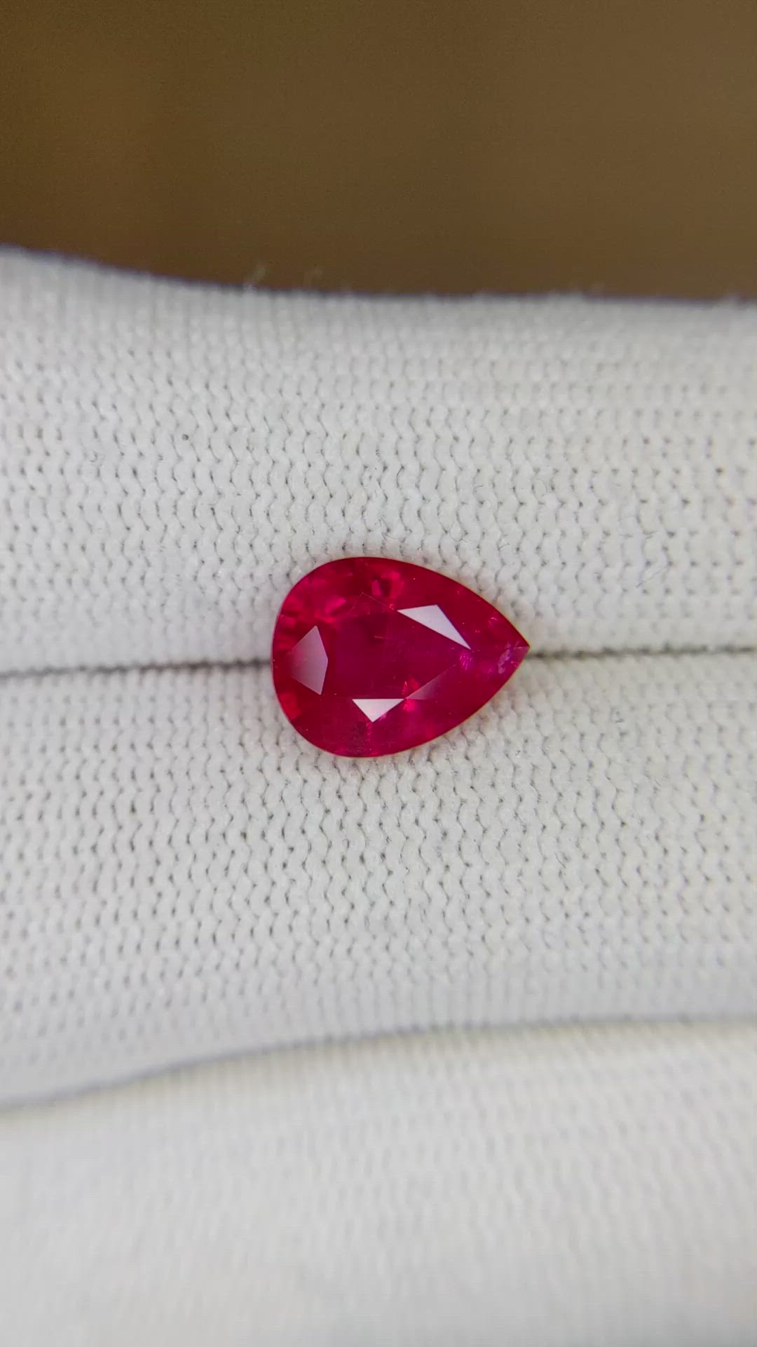 3.00 Ct. Ruby from Burma (Myanmar) Size Video