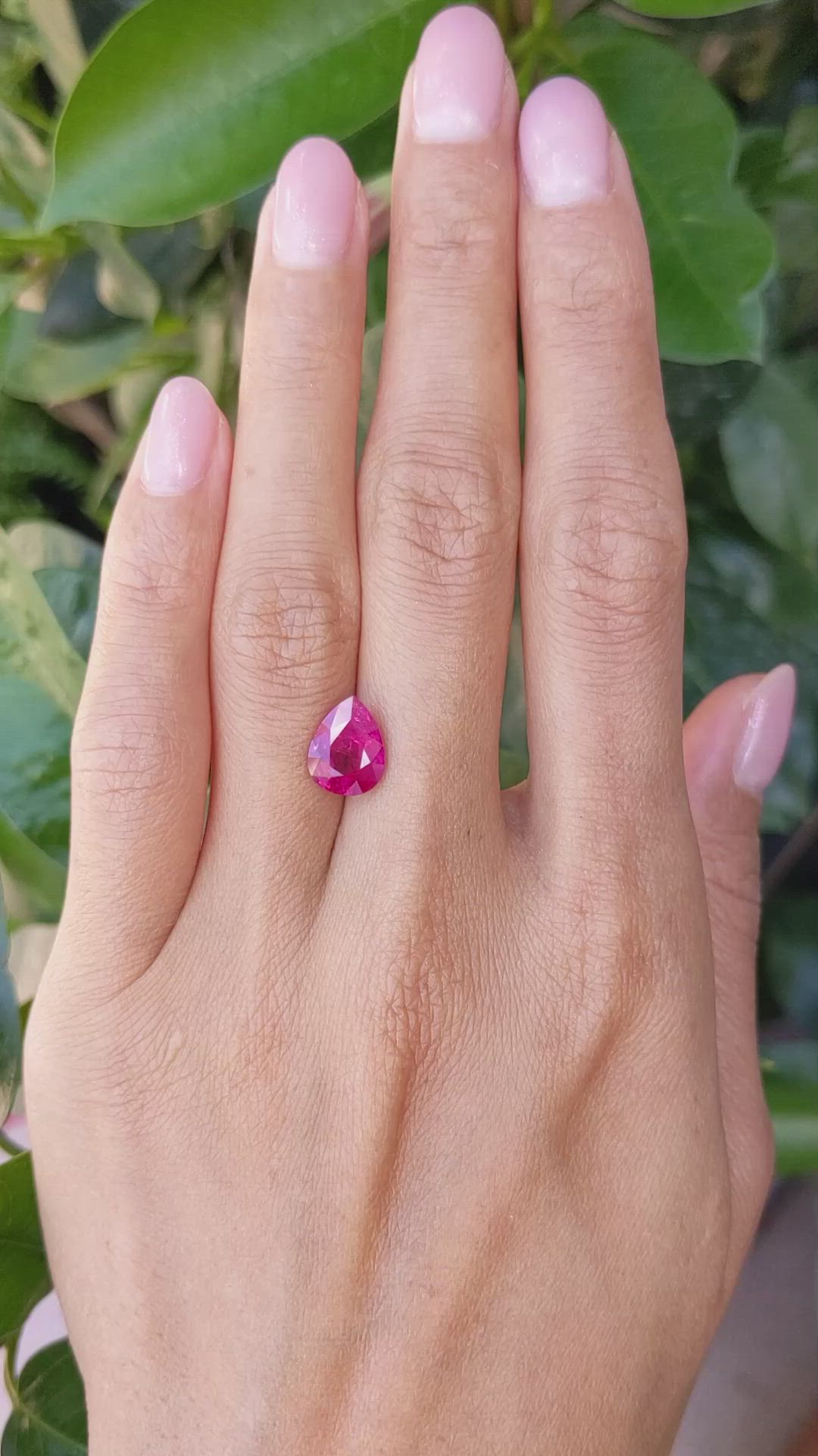 3.00 Ct. Ruby from Burma (Myanmar) Size Video