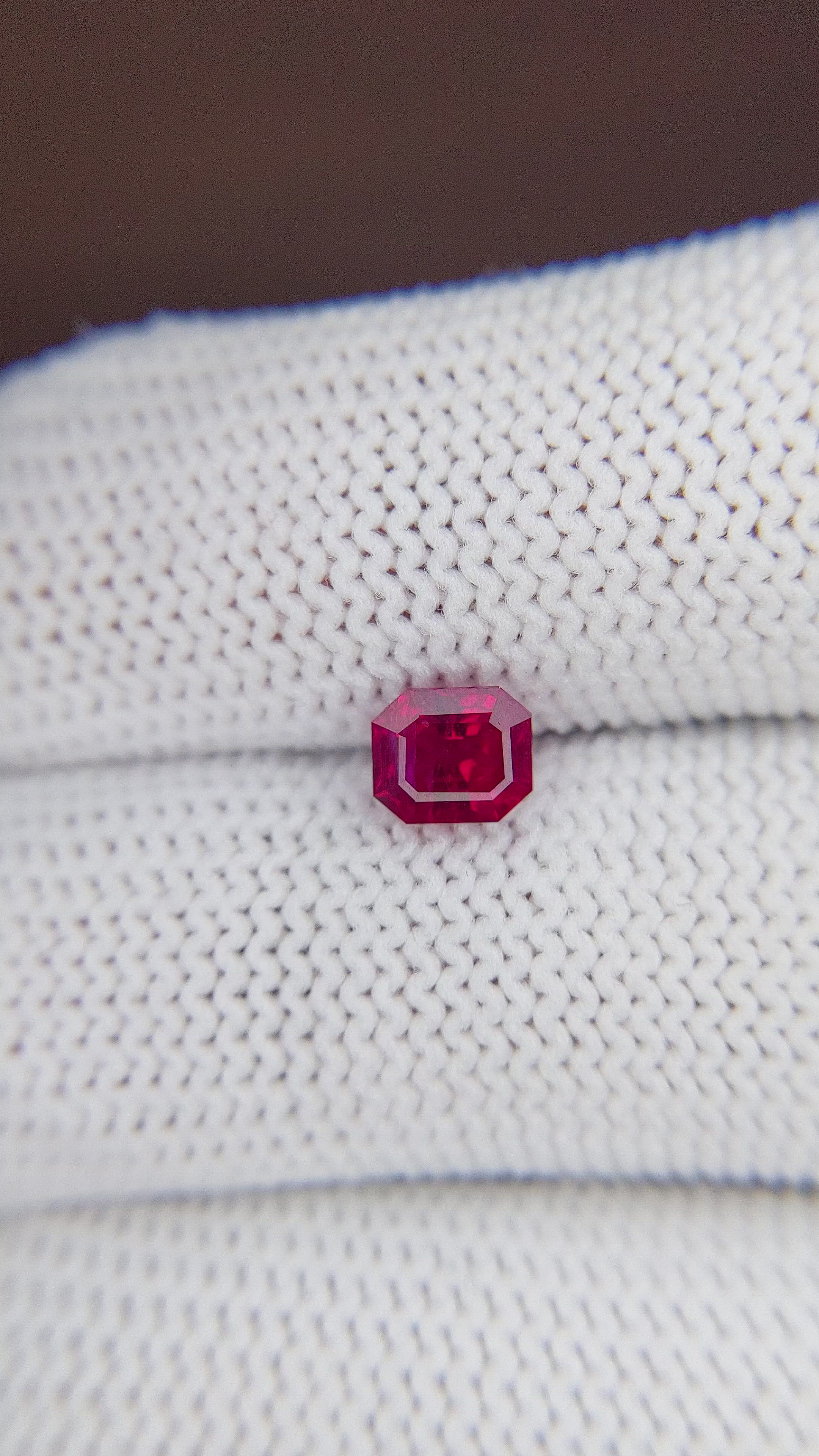 1.10 Ct. Ruby from Tanzania Size Video