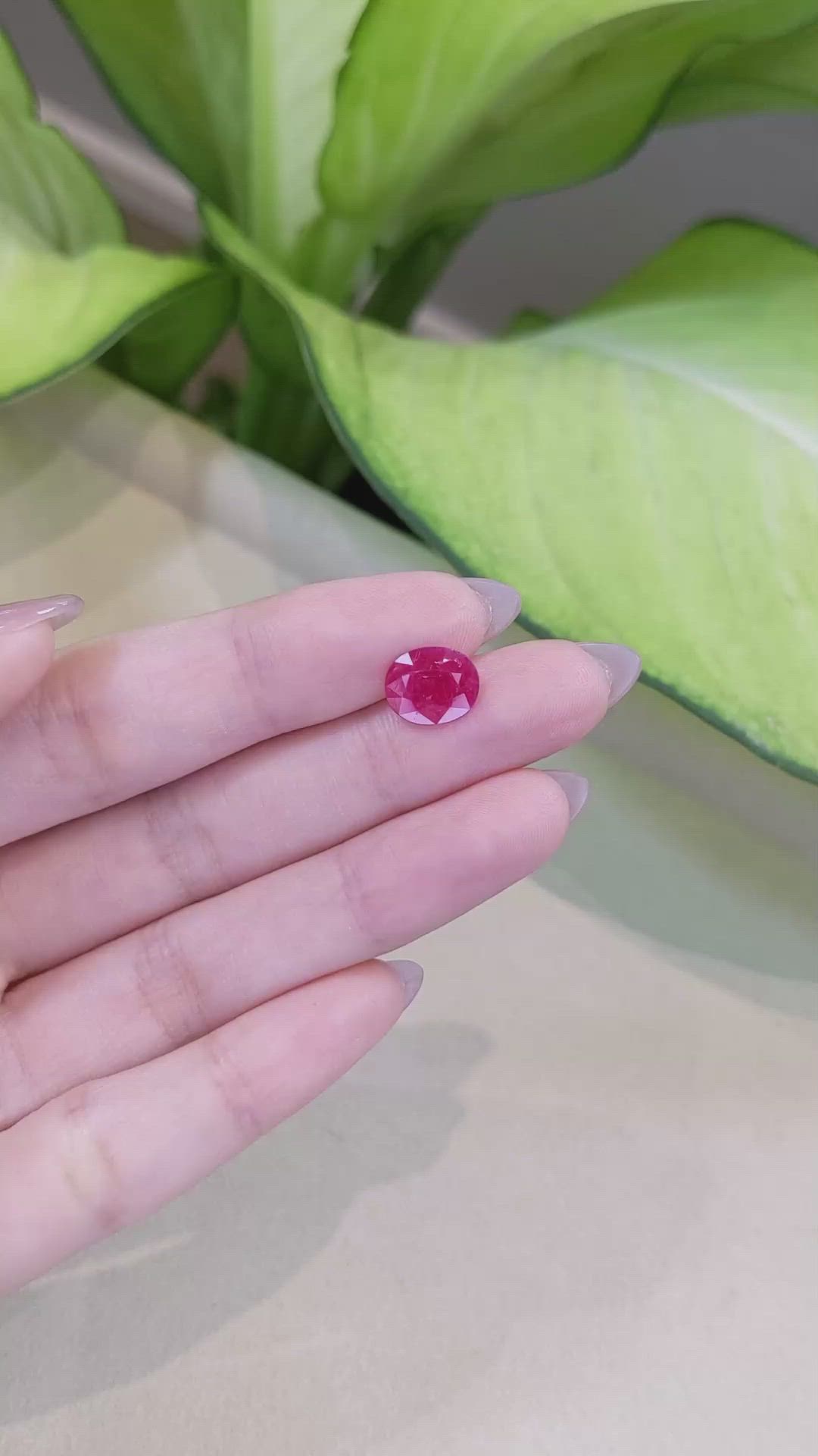1.85 Ct. Ruby from Burma (Myanmar) Size Video