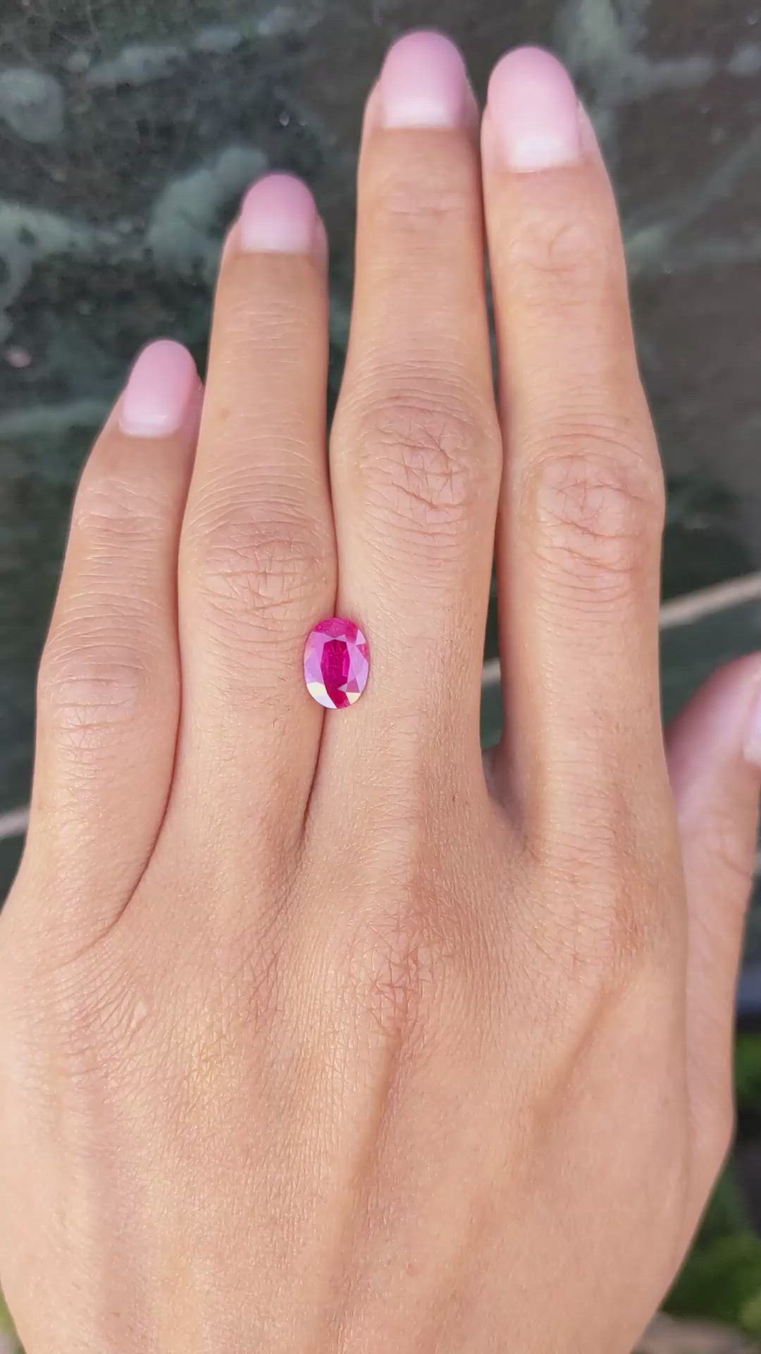 1.51 Ct. Ruby from Mozambique Size Video