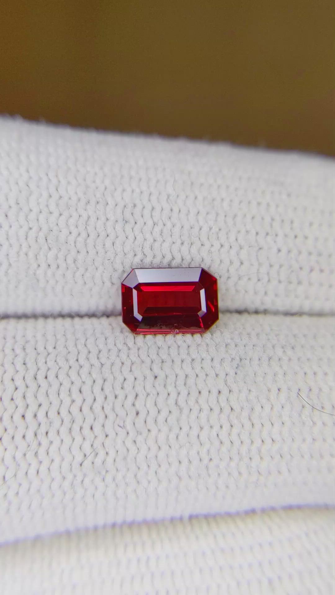 1.00 Ct. Ruby from Mozambique Size Video