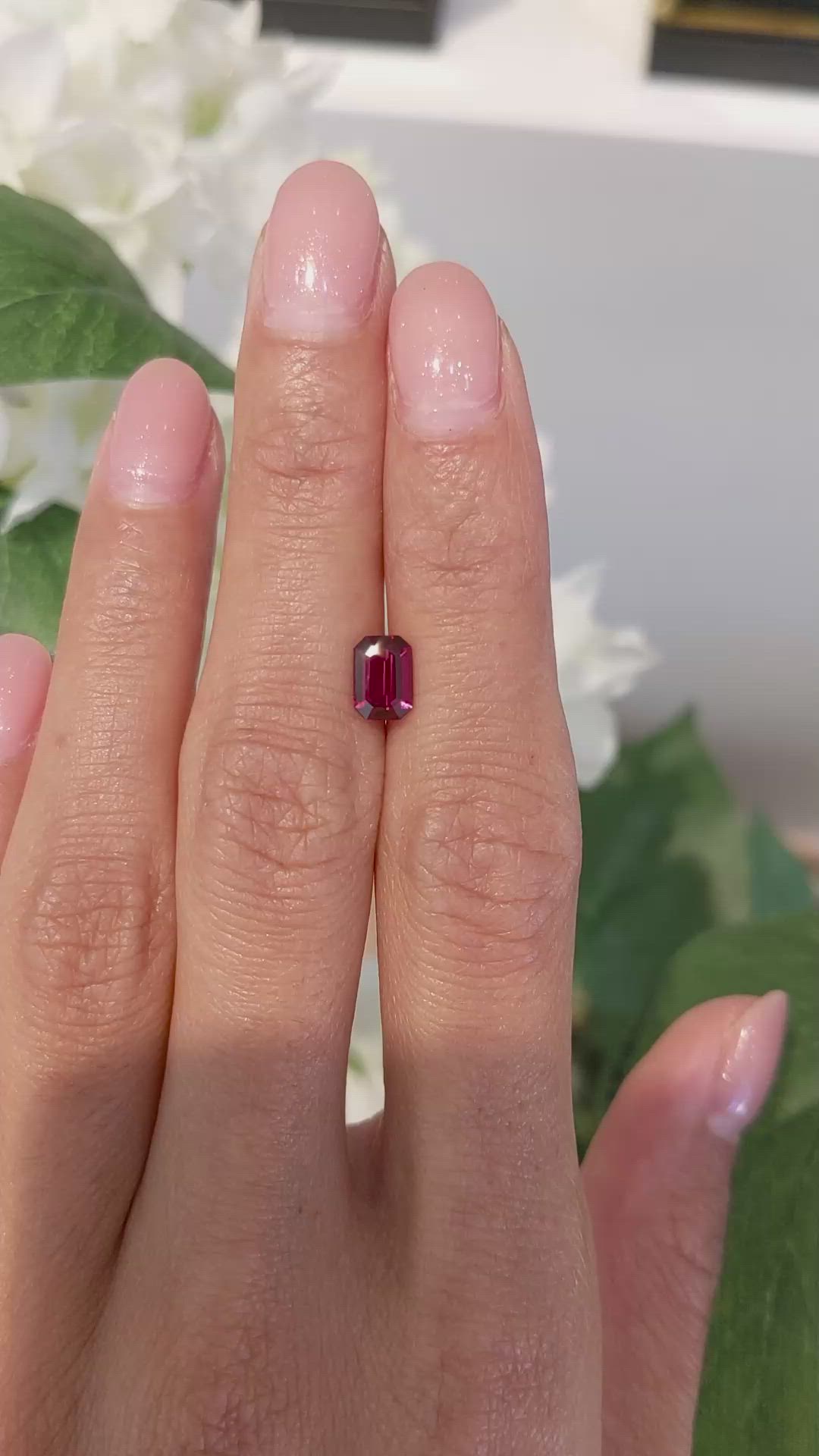 1.04 Ct. Ruby from Mozambique Size Video