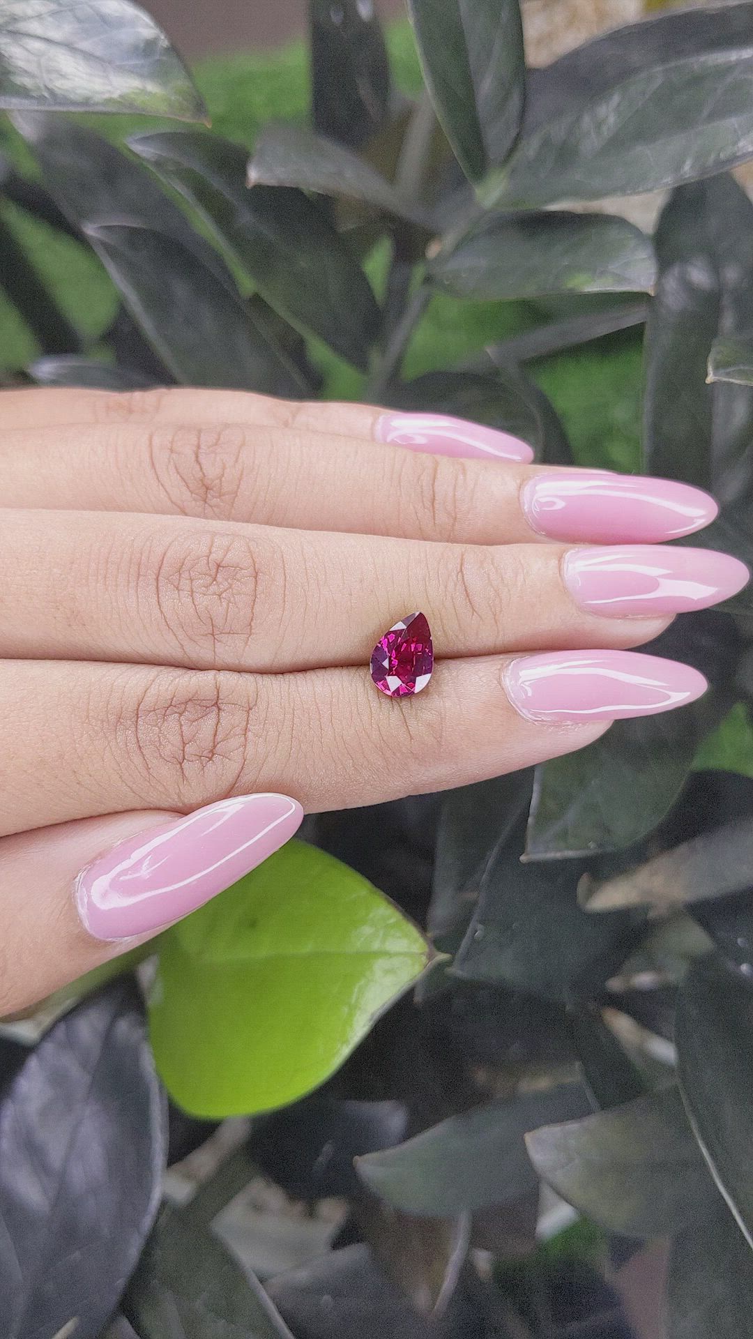 1.51 Ct. Ruby from Tanzania Size Video