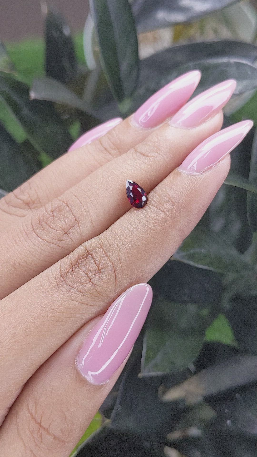 0.64 Ct. Ruby from Madagascar Size Video