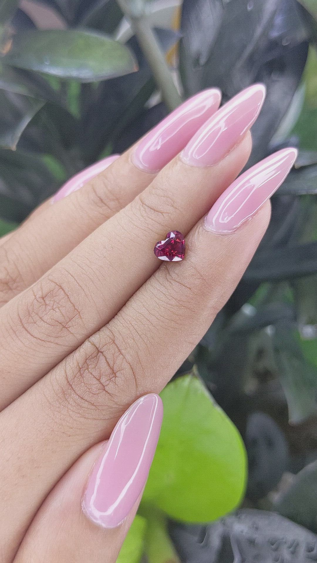 1.00 Ct. Ruby from Tanzania Size Video