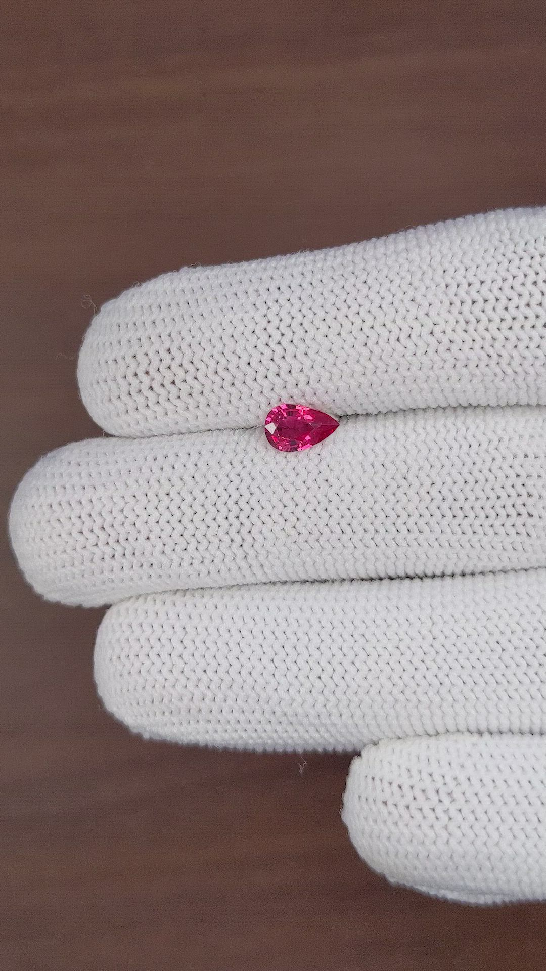 0.71 Ct. Ruby from Madagascar Size Video