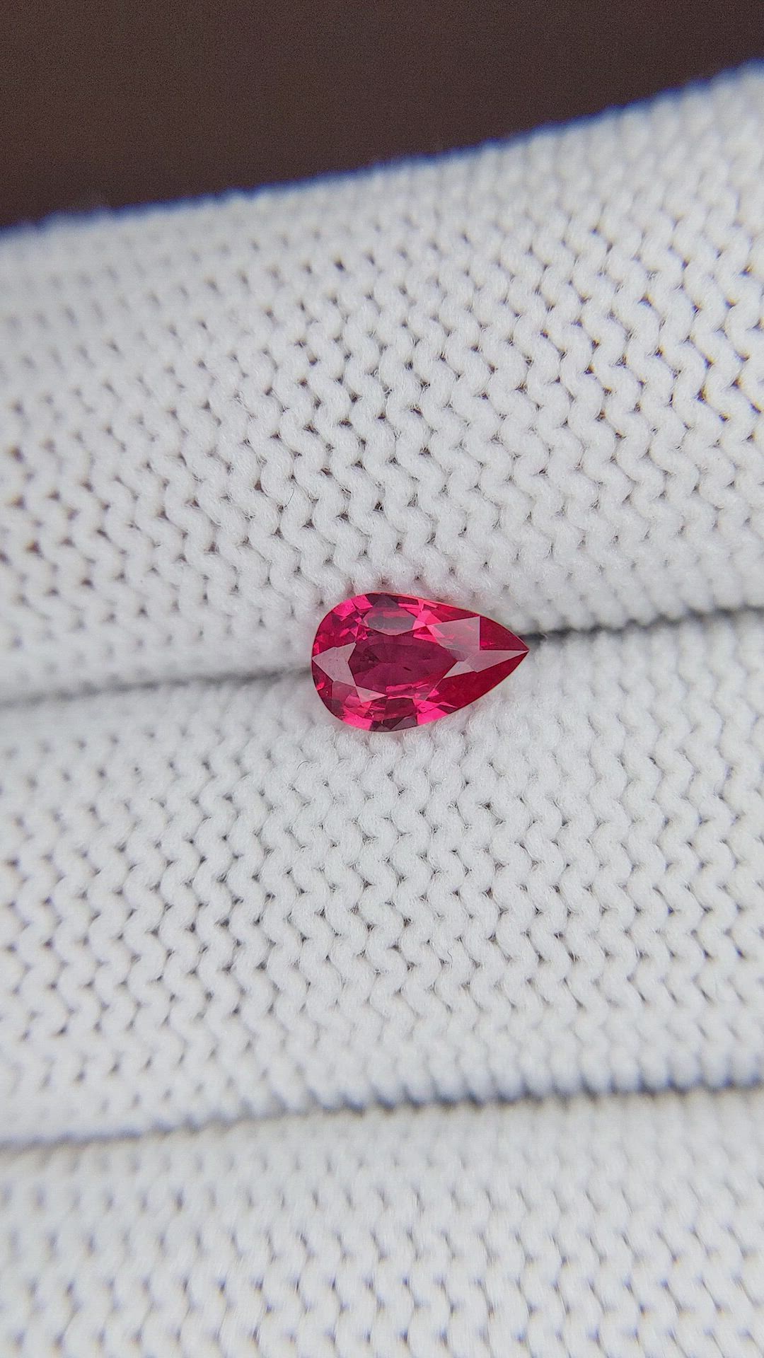 0.71 Ct. Ruby from Madagascar Size Video