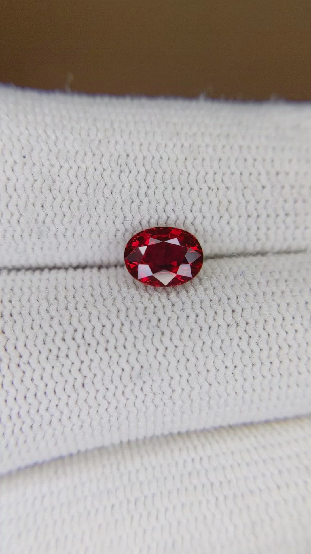 1.17 Ct. Ruby from Mozambique Size Video