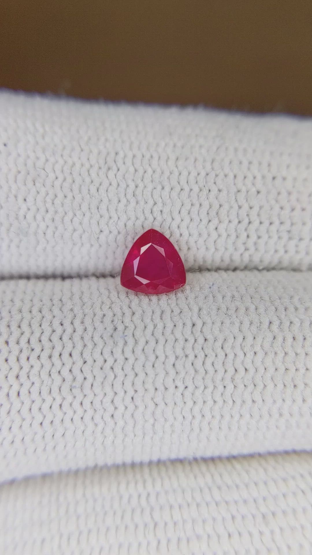 0.61 Ct. Ruby from Madagascar Size Video