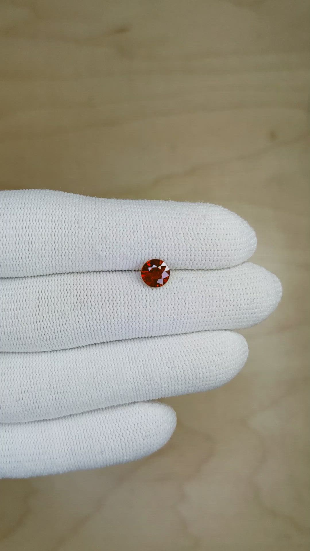 1.12 Ct. Ruby from Mozambique Size Video