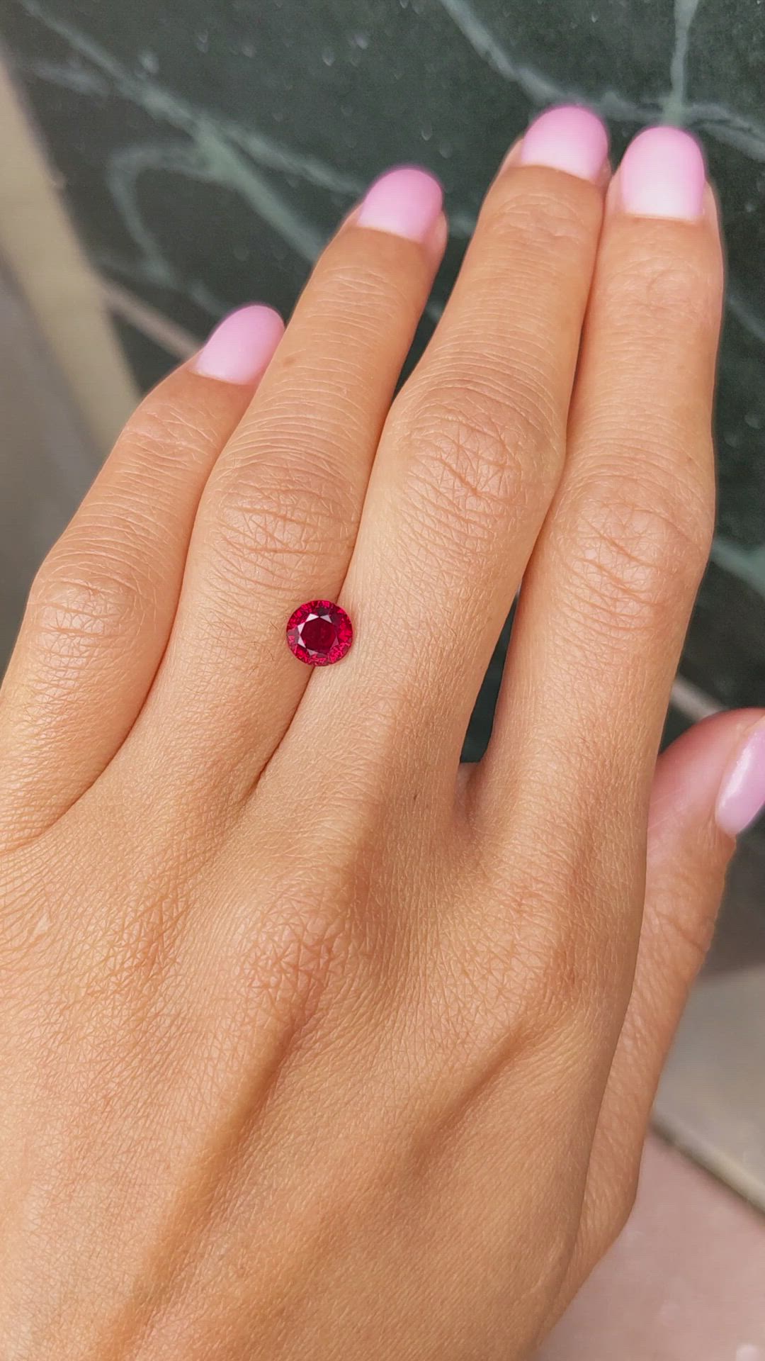 1.50 Ct. Ruby from Mozambique Size Video