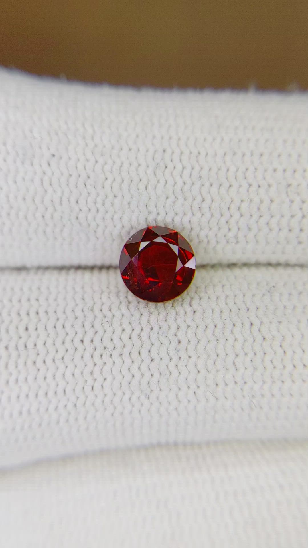 1.50 Ct. Ruby from Mozambique Size Video