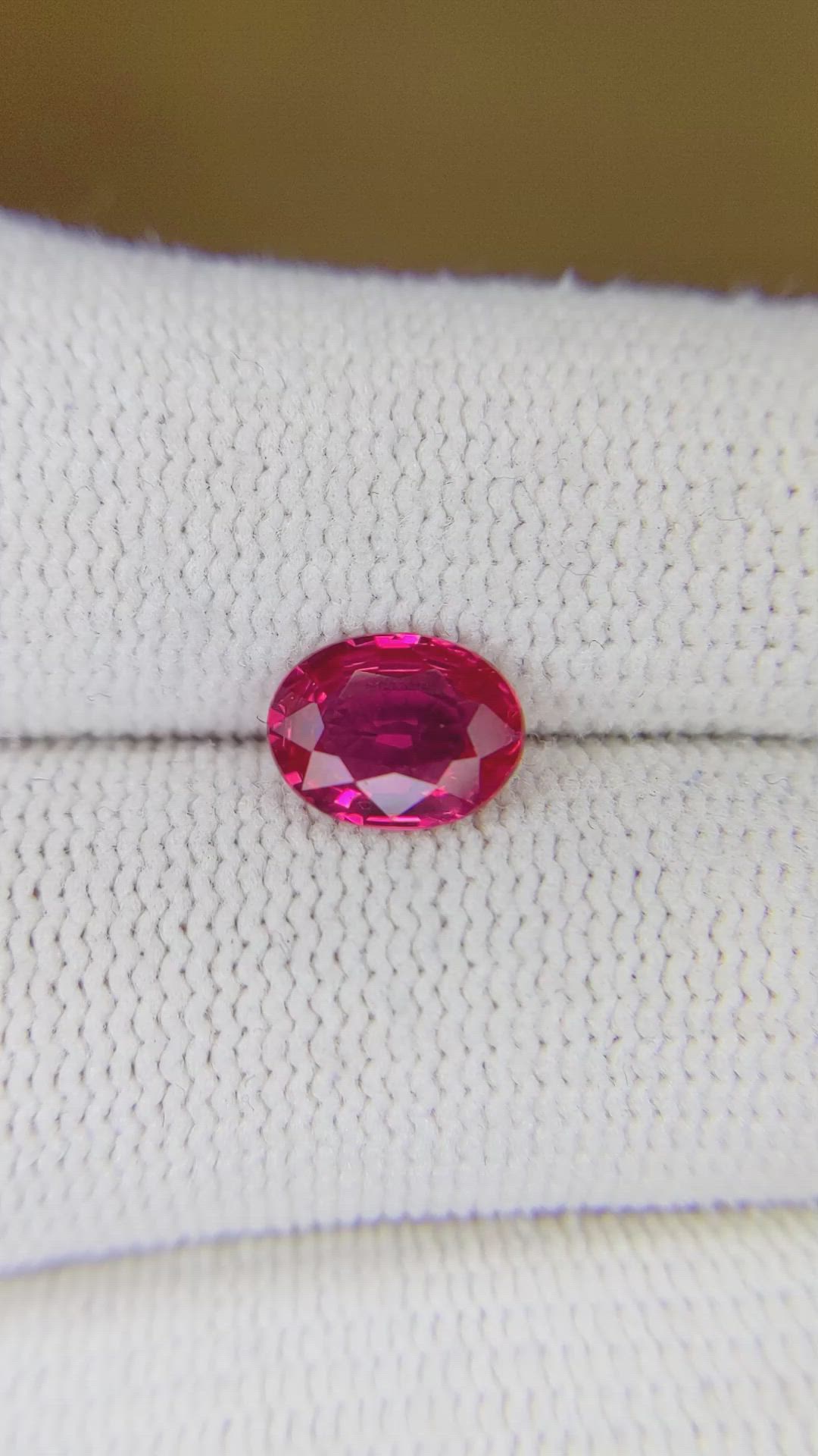 1.39 Ct. Ruby from Mozambique Size Video