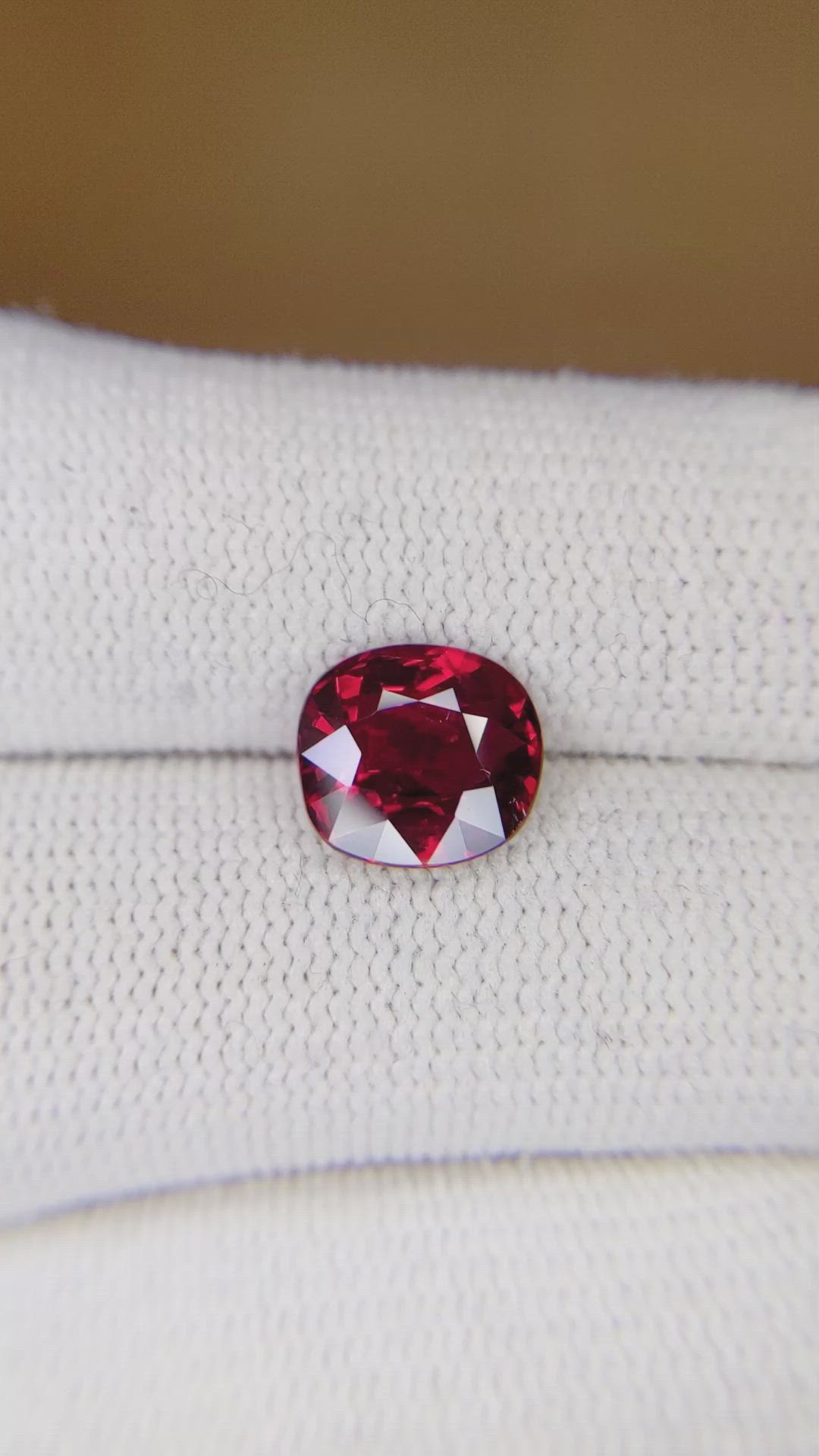 3.10 Ct. Ruby from Mozambique Size Video