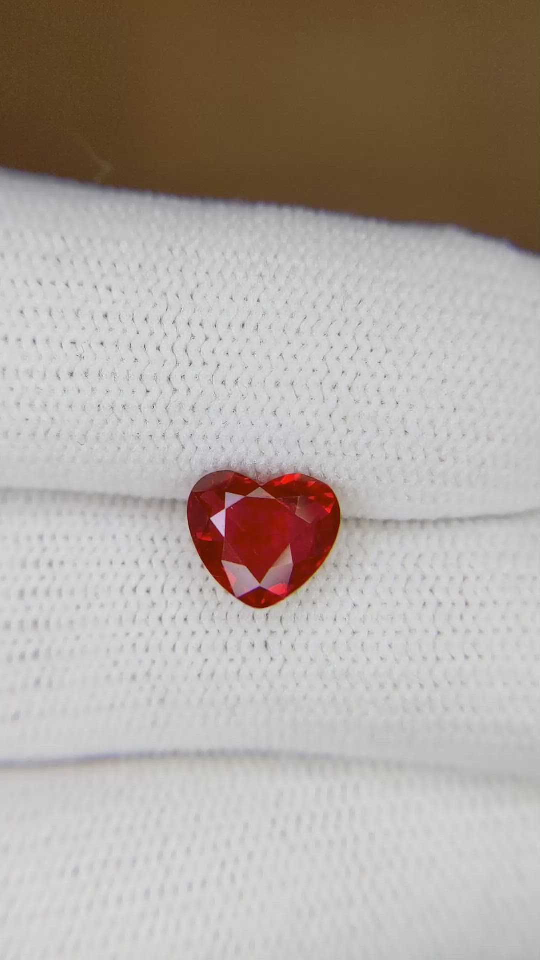 1.72 Ct. Ruby from Mozambique Size Video