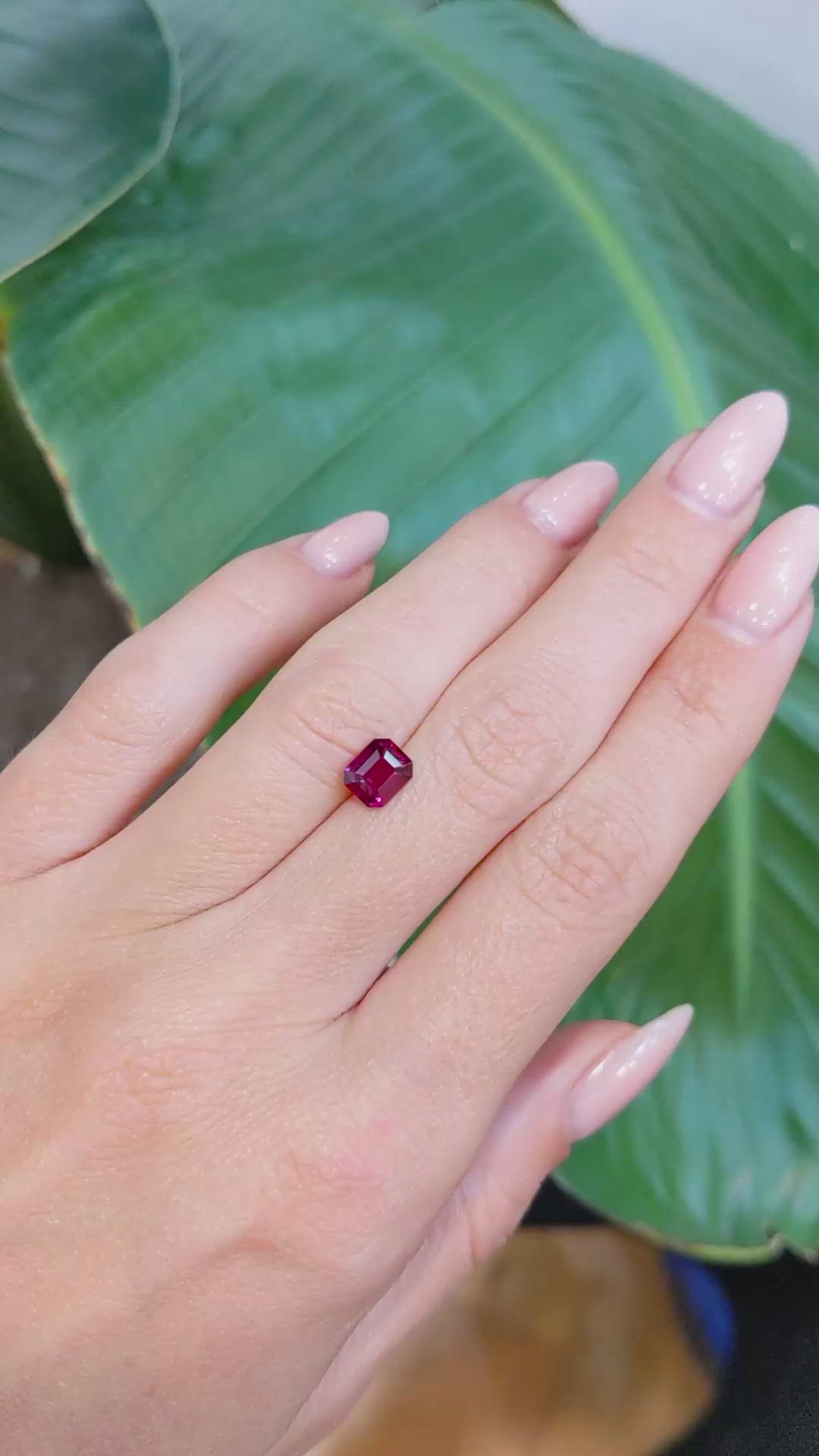 1.20 Ct. Ruby from Mozambique Size Video