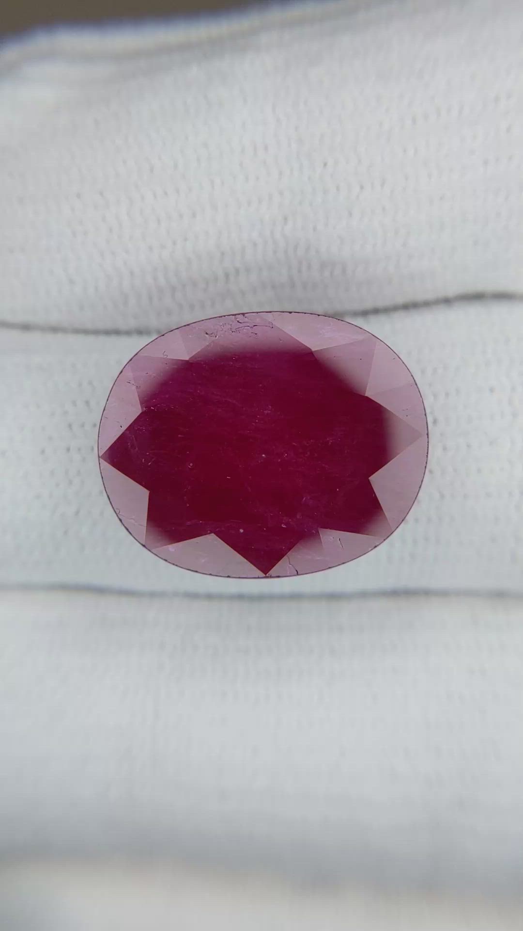 12.60 Ct. Ruby from Mozambique Size Video