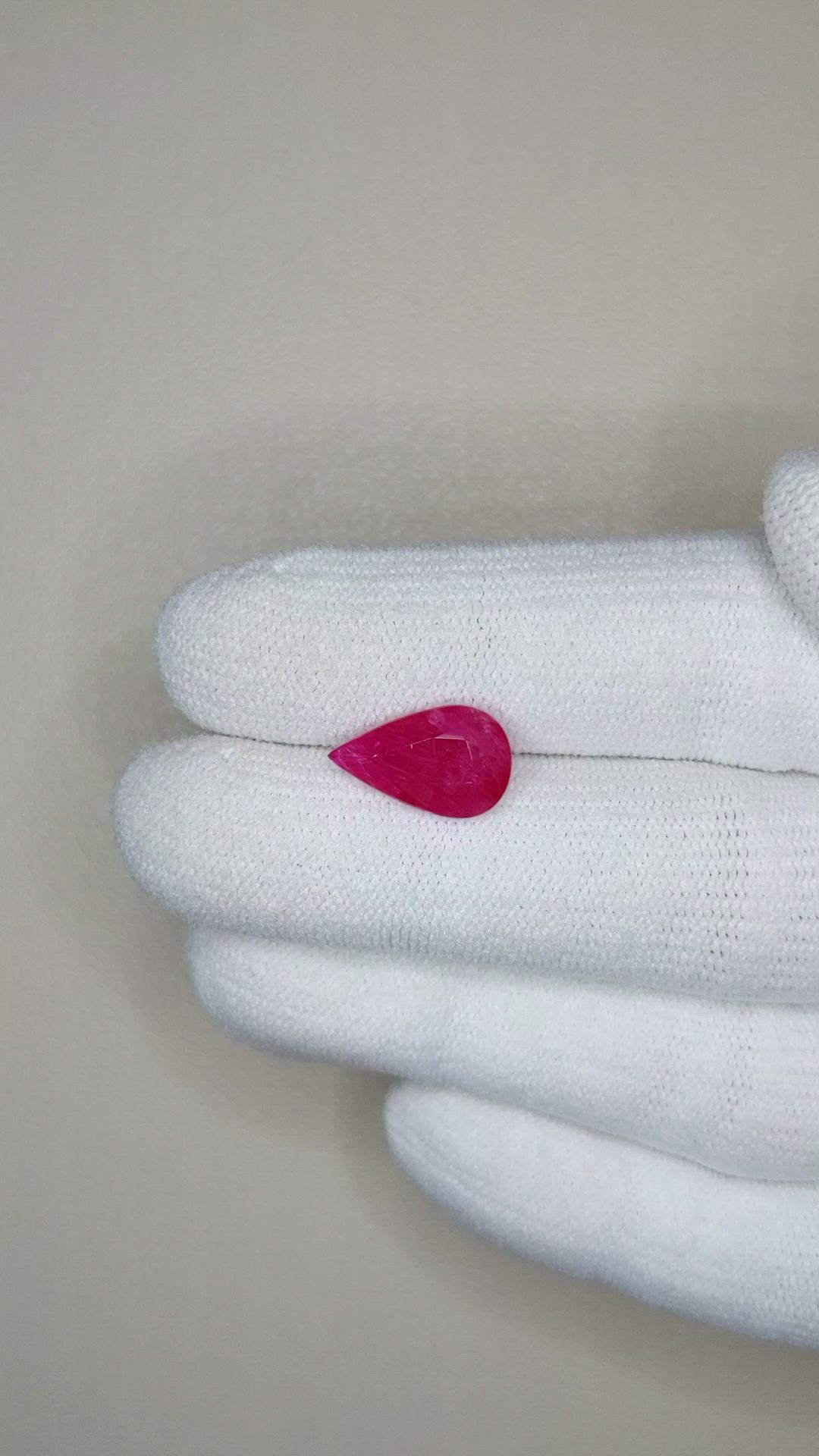 3.25 Ct. Ruby from Mozambique Size Video