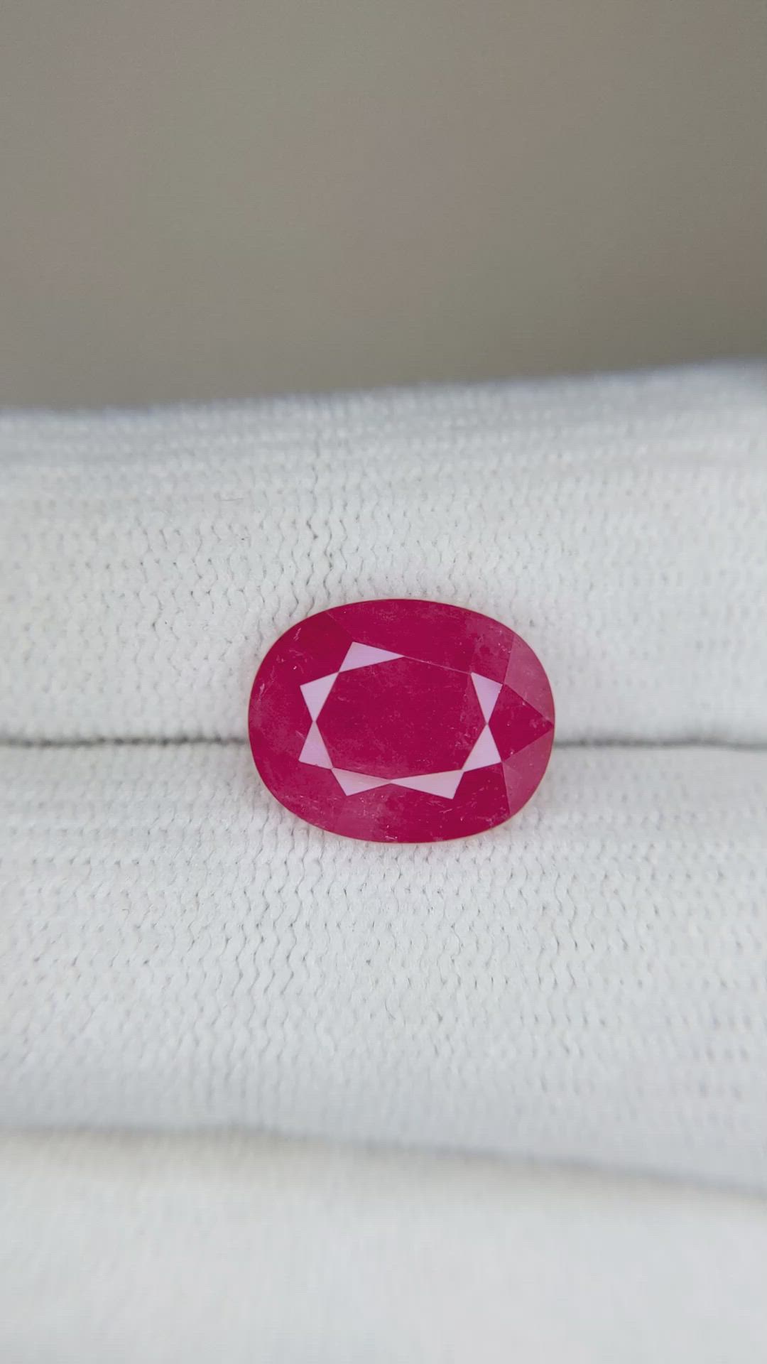 4.97 Ct. Ruby from Mozambique Size Video