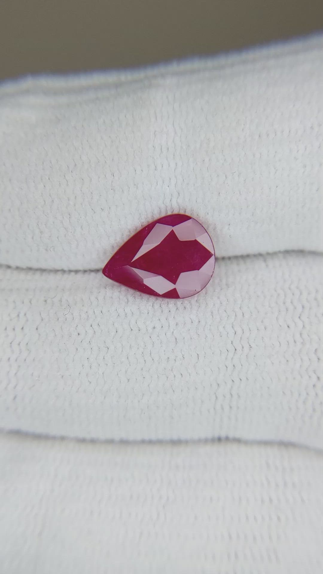 2.90 Ct. Ruby from Mozambique Size Video