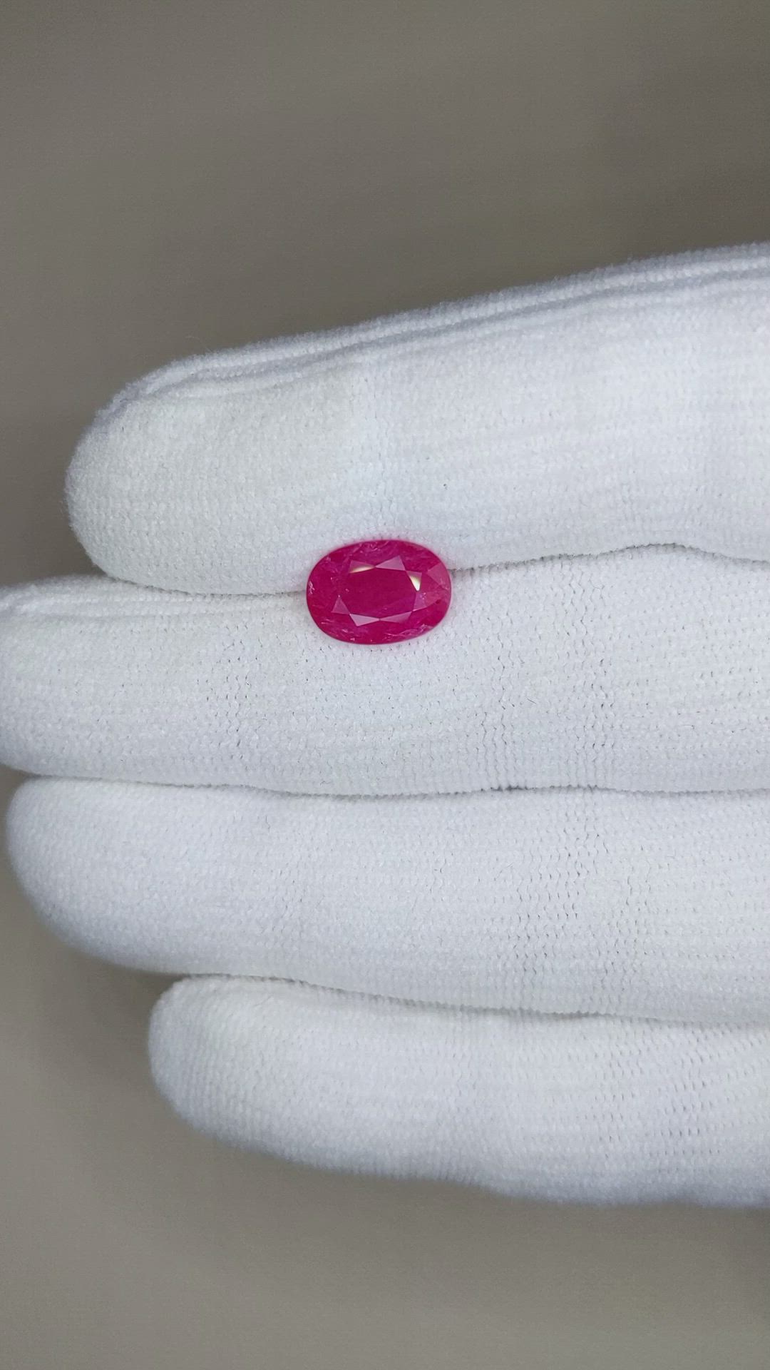 2.42 Ct. Ruby from Mozambique Size Video