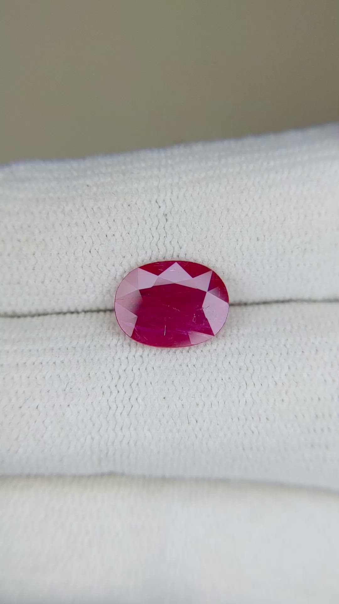 1.91 Ct. Ruby from Mozambique Size Video