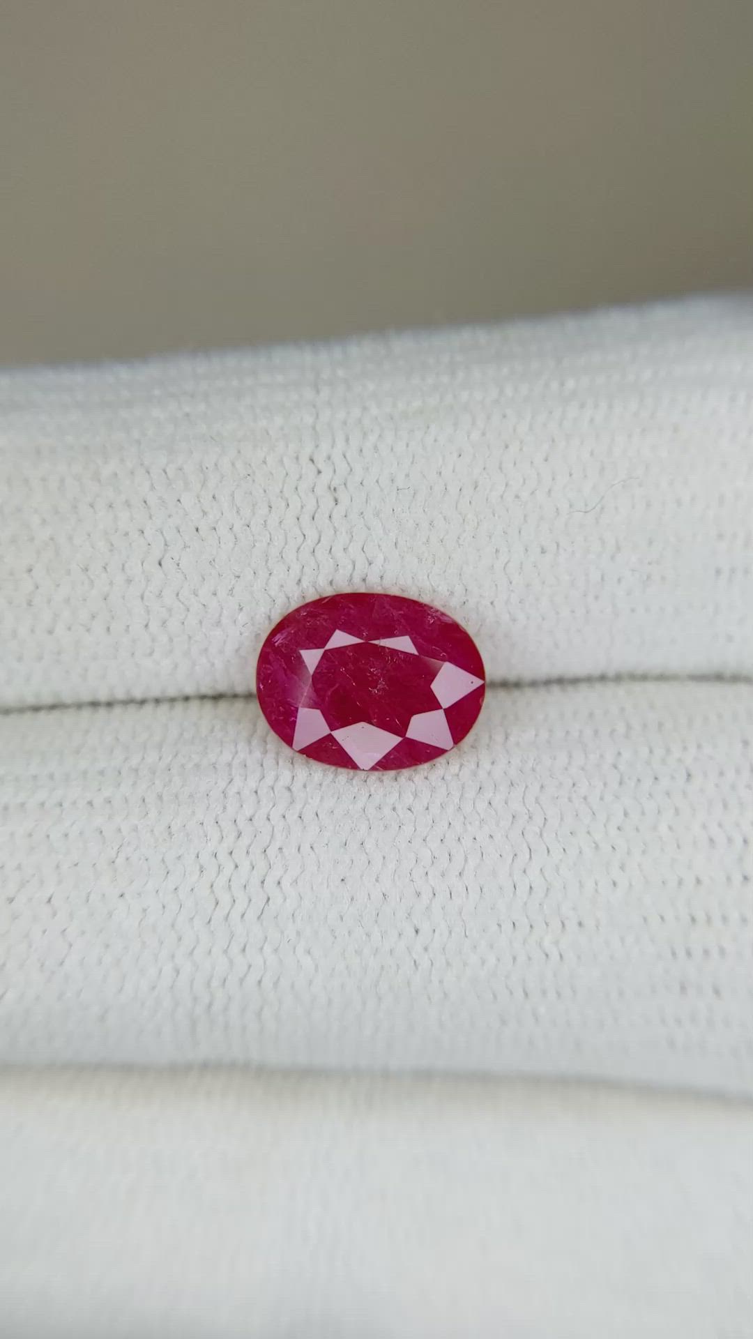 1.80 Ct. Ruby from Mozambique Size Video