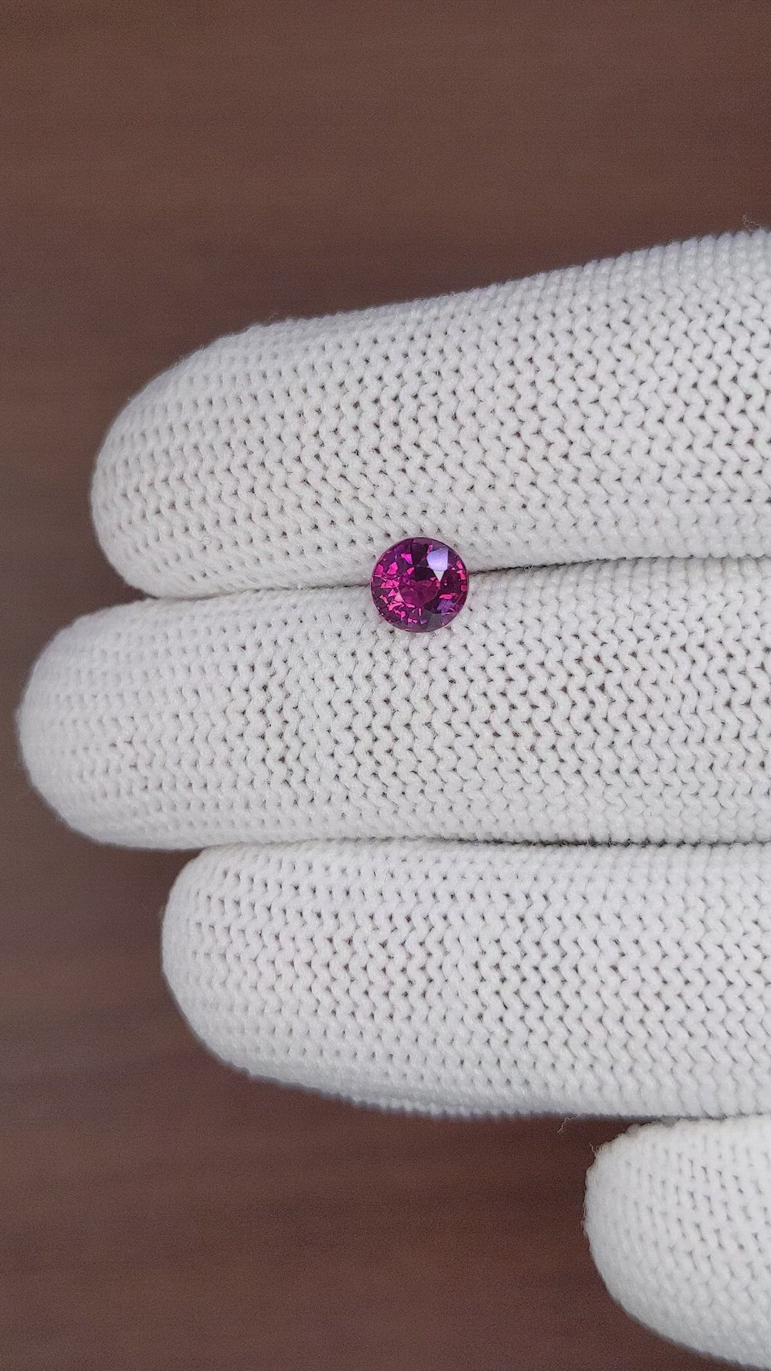 1.07 Ct. Ruby from Madagascar Size Video