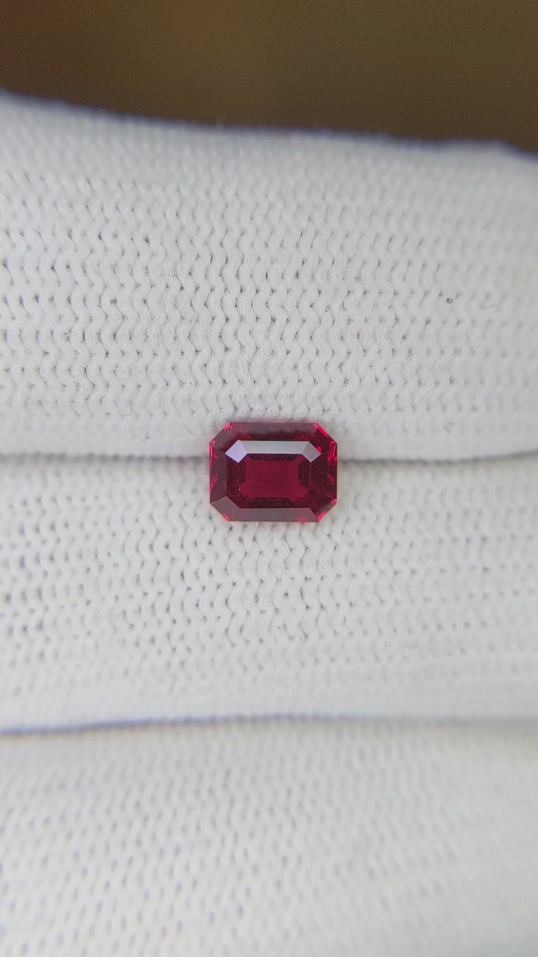 1.03 Ct. Ruby from Mozambique Size Video