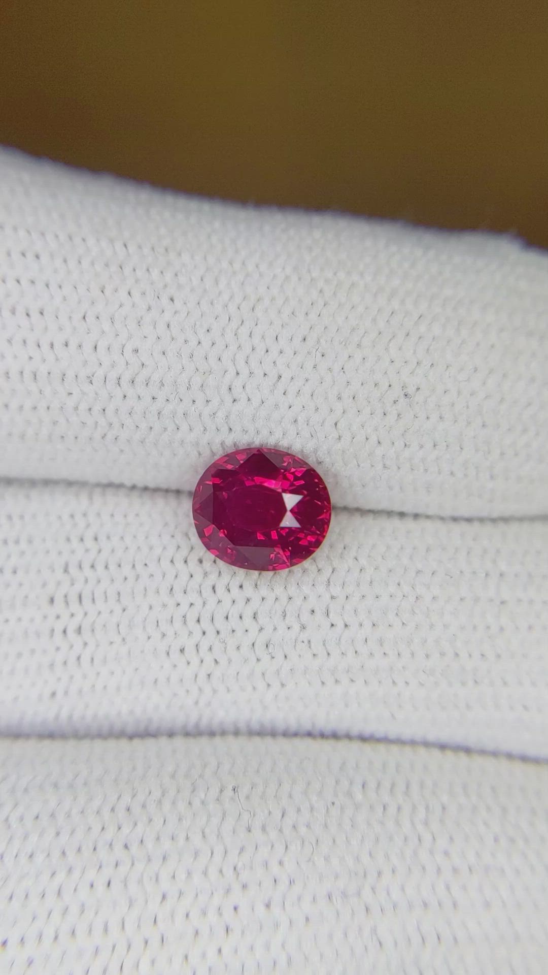 1.54 Ct. Ruby from Mozambique Size Video