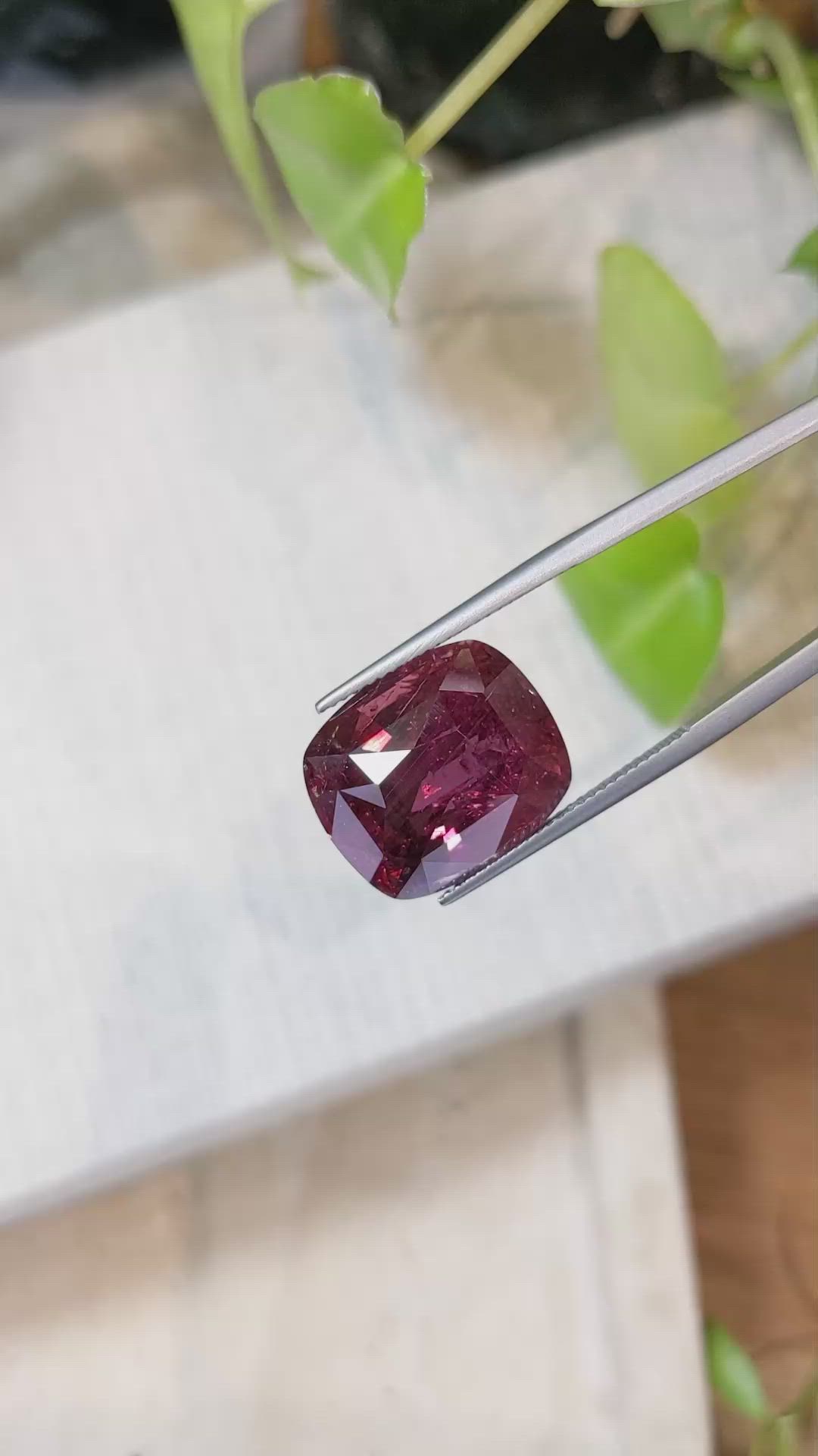 25.55 Ct. Ruby from Tanzania Size Video