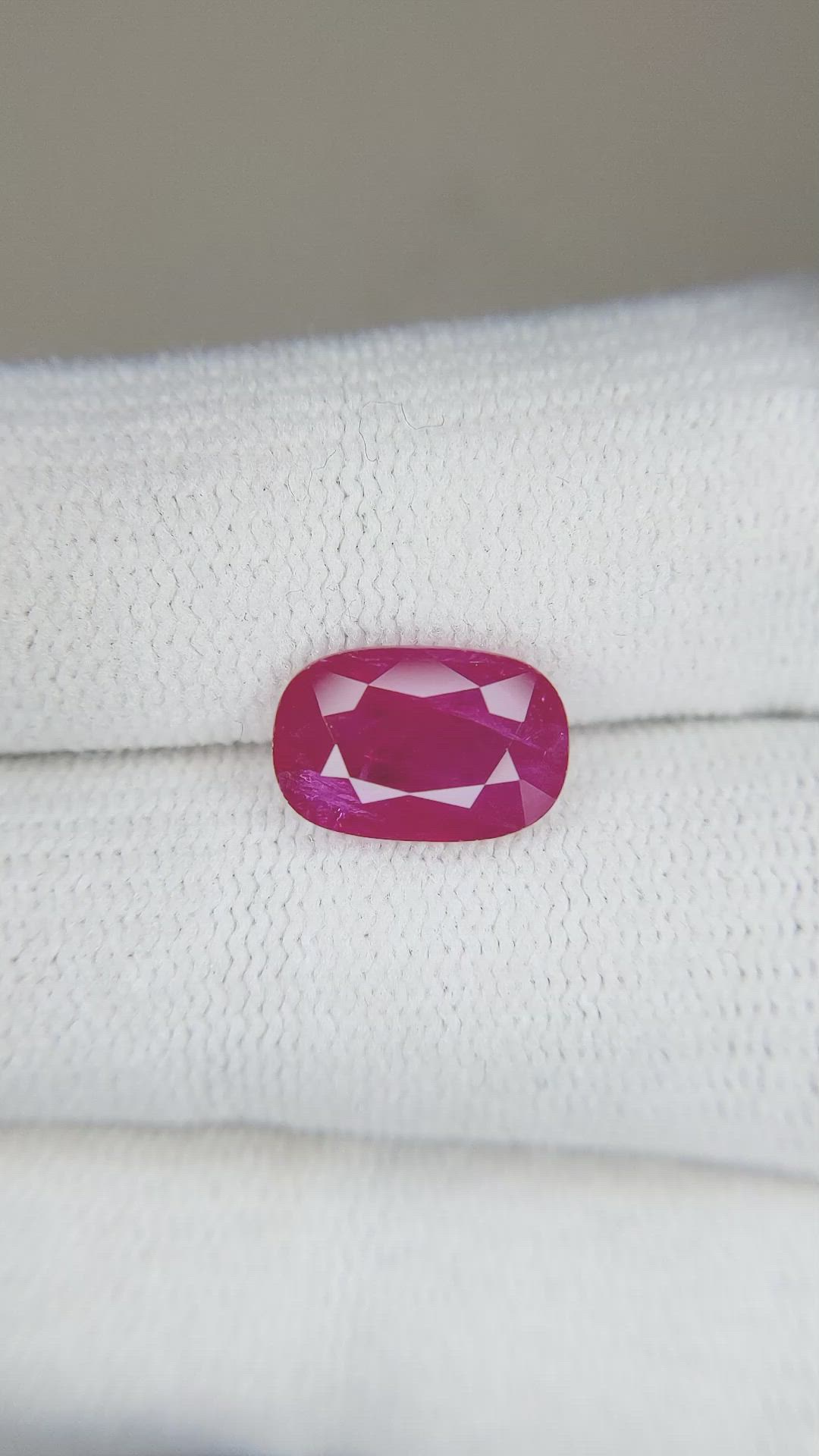 3.11 Ct. Ruby from Mozambique Size Video