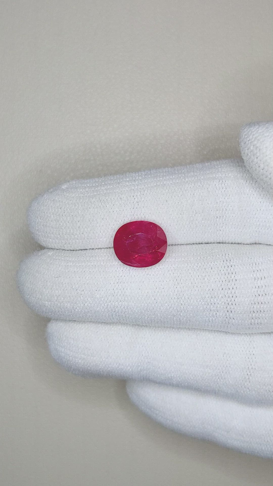 4.76 Ct. Ruby from Mozambique Size Video